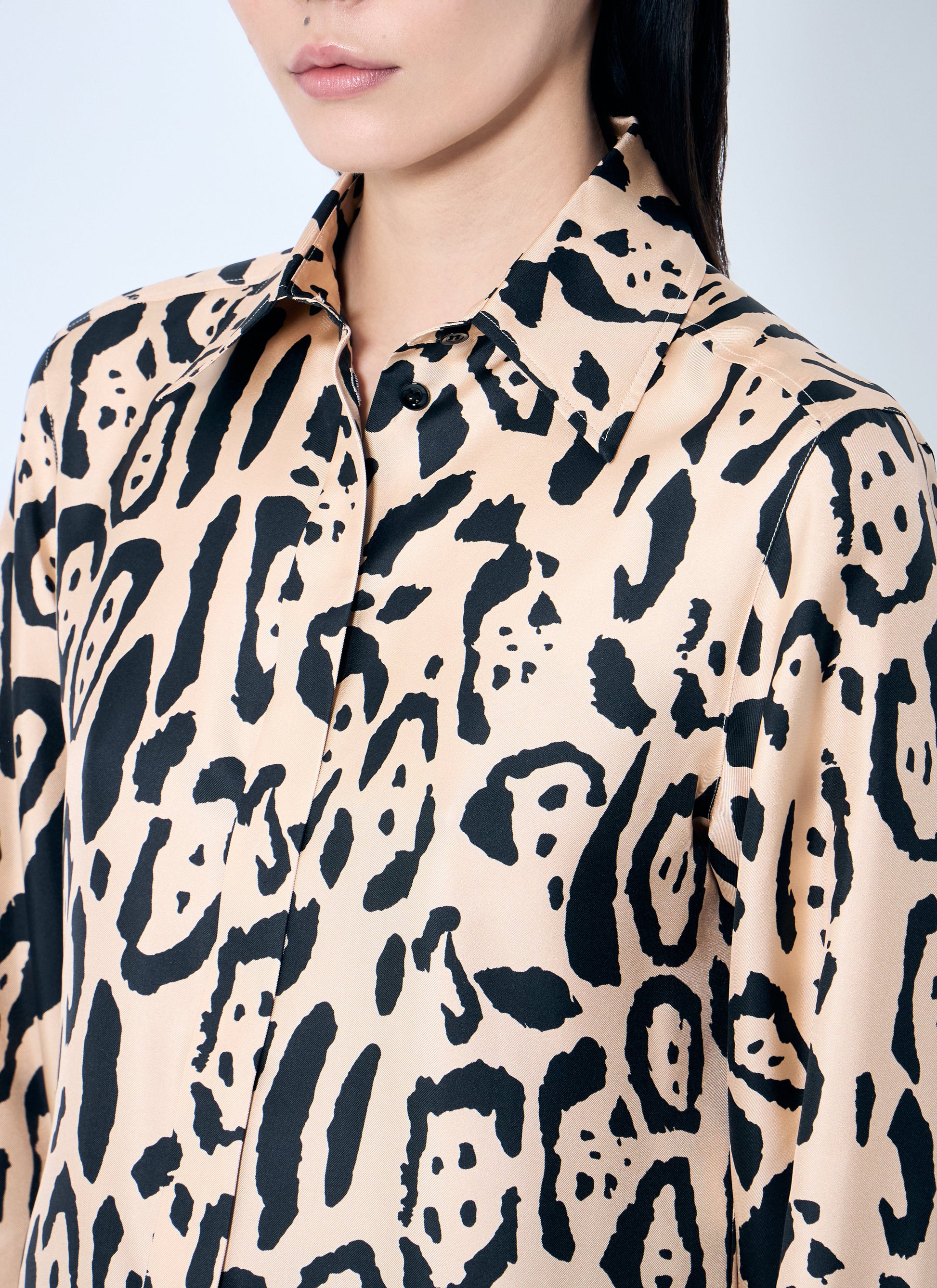 Sportmax Women Animal-Print Shirt SPORTMAX