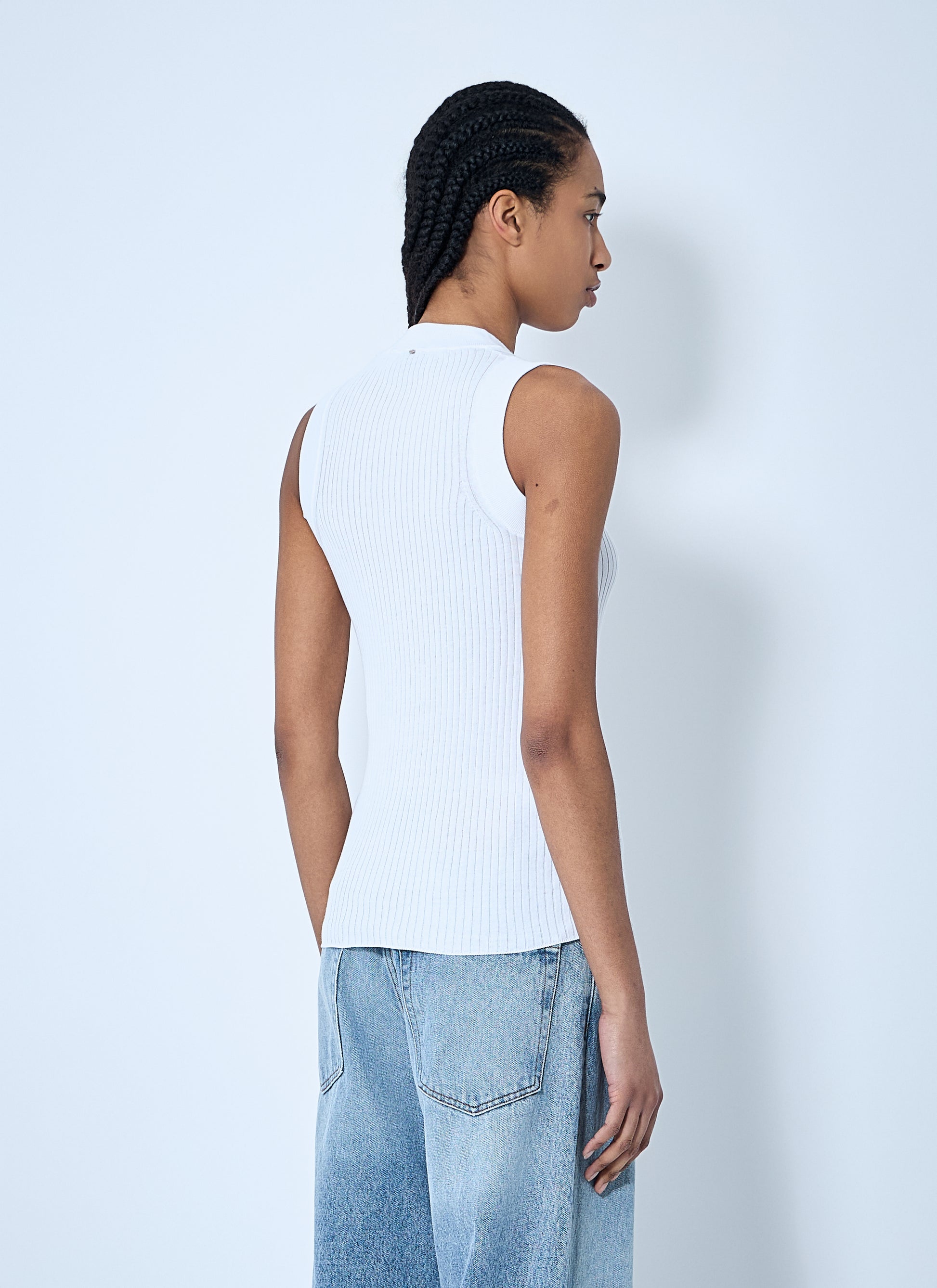 Sportmax Women Rib Tank Top SPORTMAX