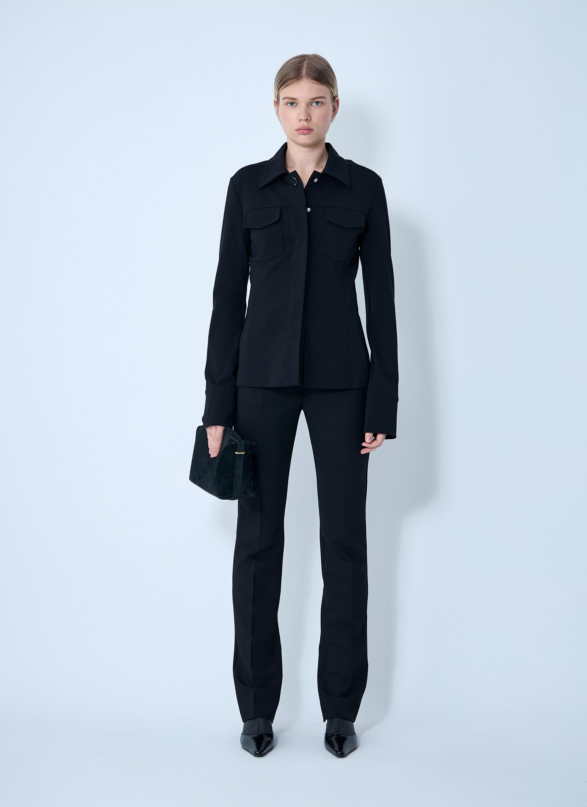 Sportmax Women Stretch-Finish Pants SPORTMAX