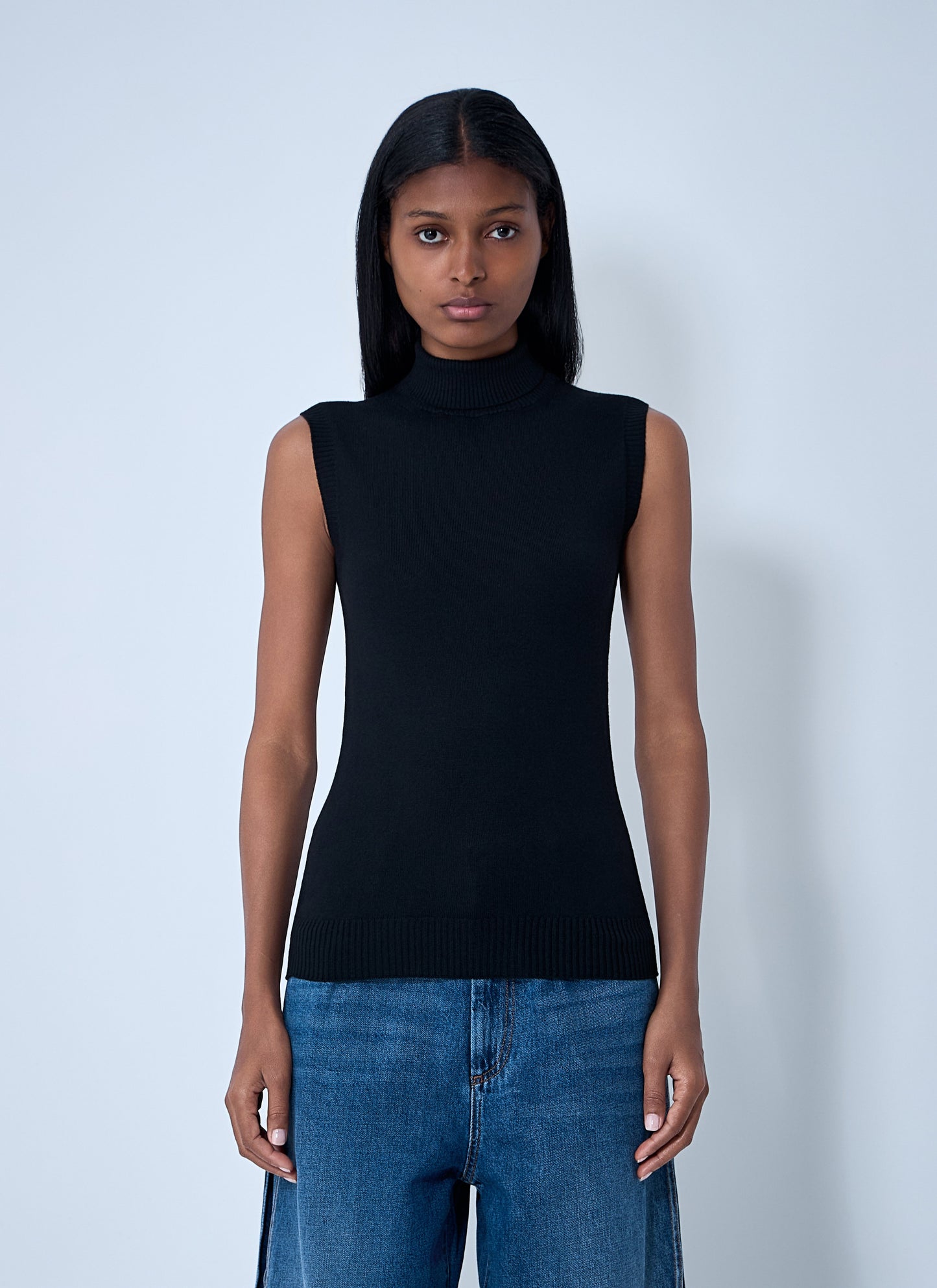 Sportmax Women Wool Turtleneck Top SPORTMAX