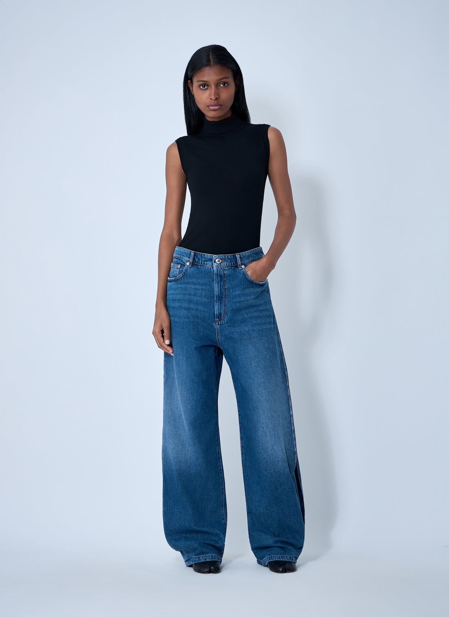 Sportmax Women Wool Turtleneck Top SPORTMAX