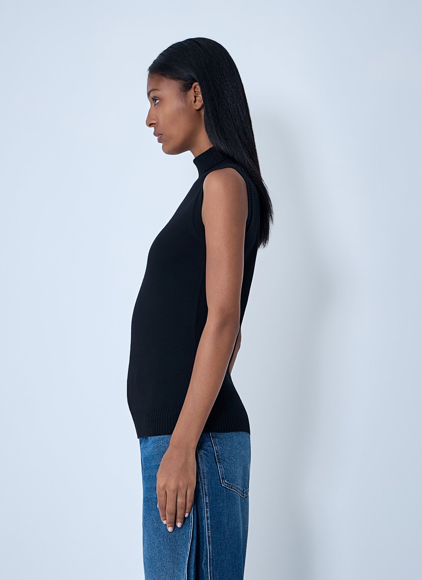 Sportmax Women Wool Turtleneck Top SPORTMAX