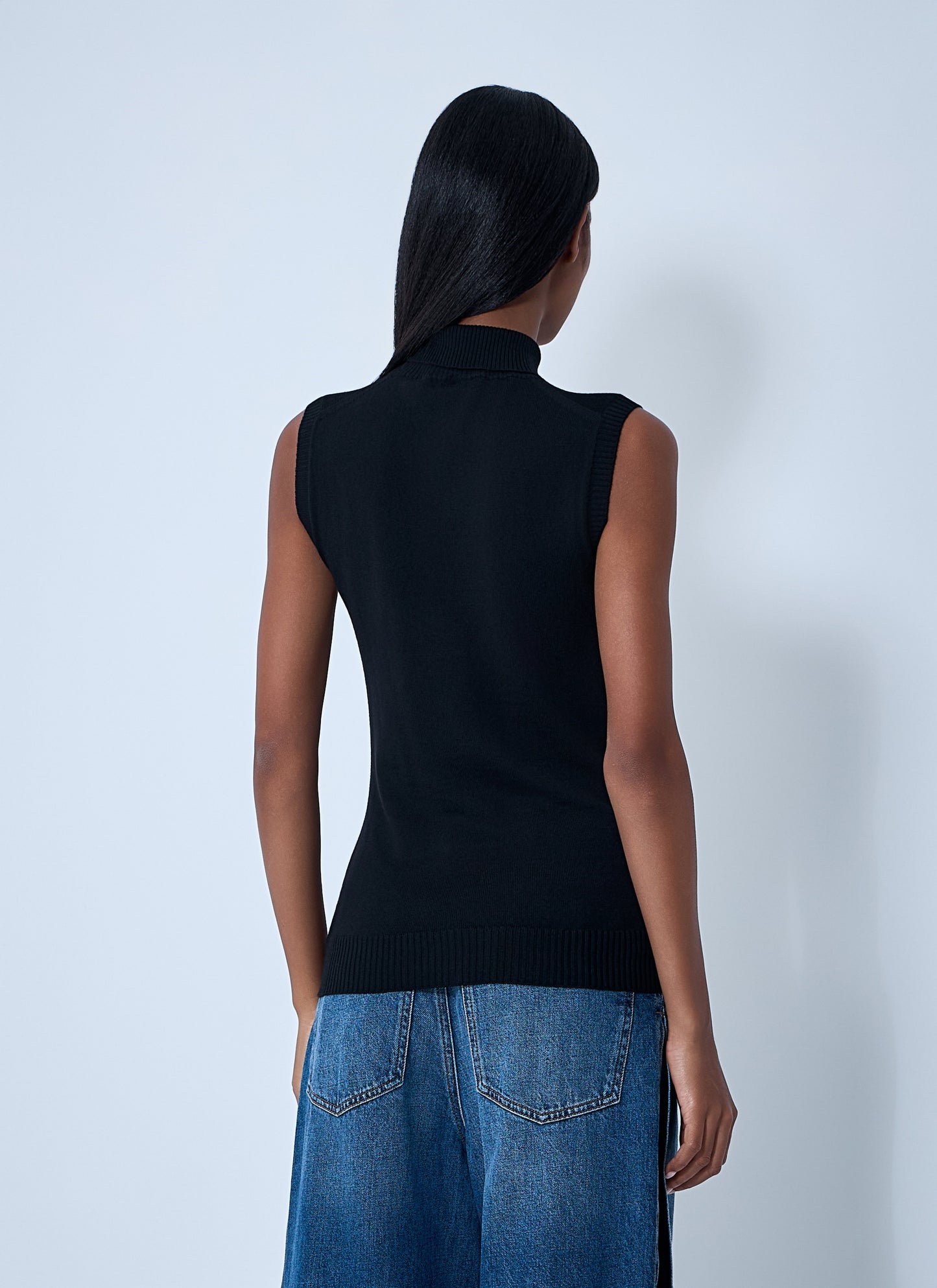 Sportmax Women Wool Turtleneck Top SPORTMAX