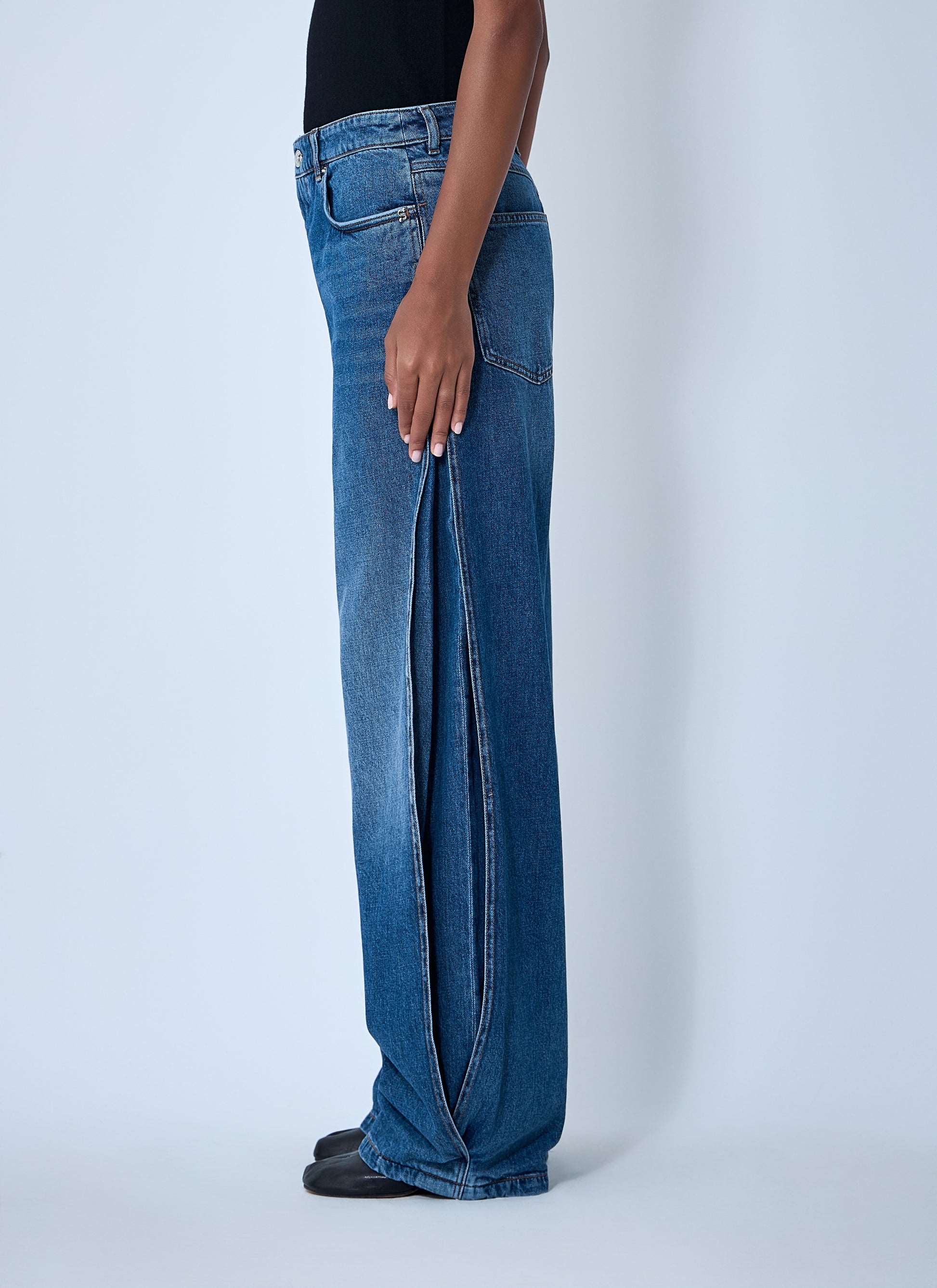 Sportmax Women Wide-Leg Jeans SPORTMAX