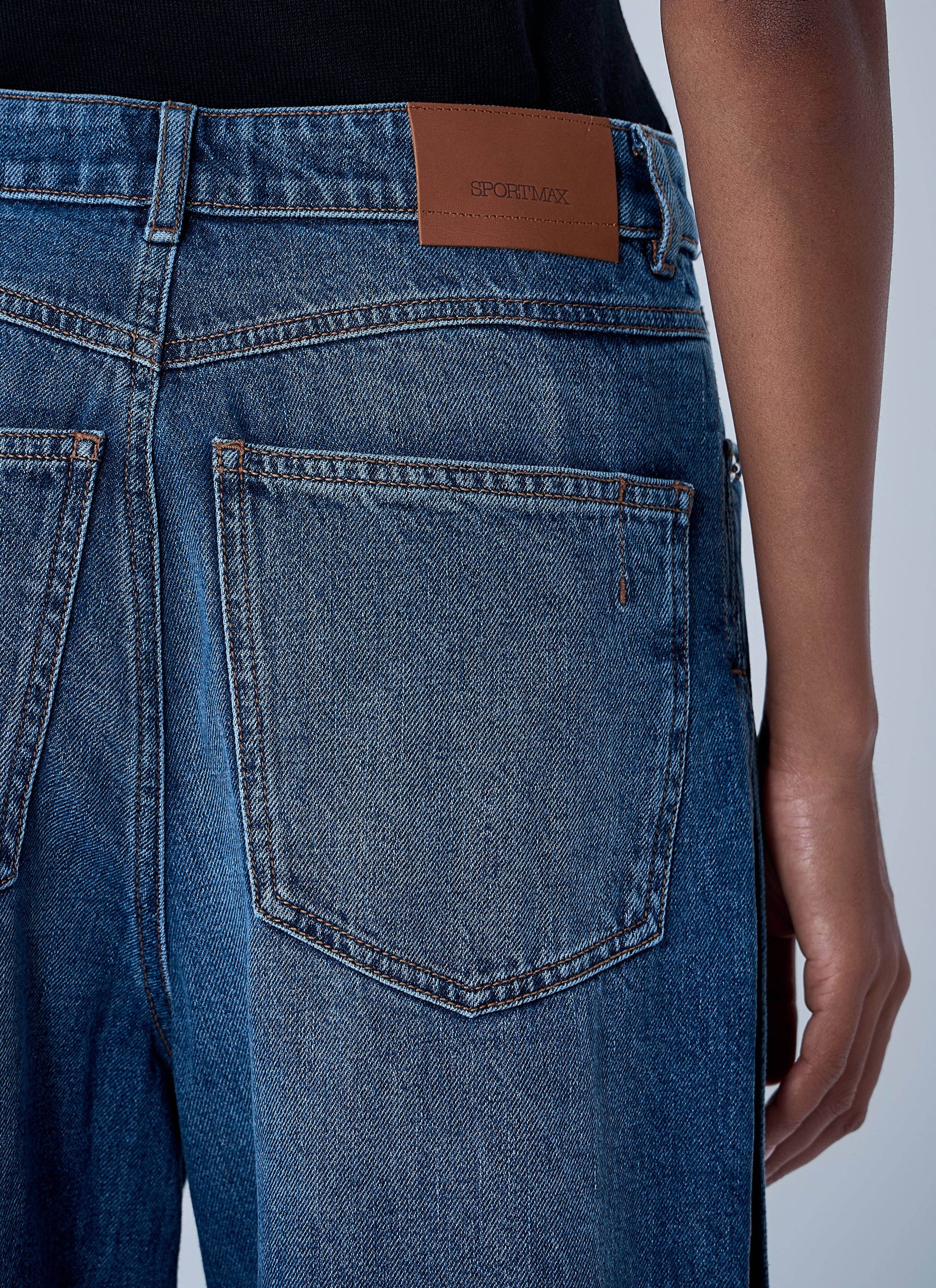 Sportmax Women Wide-Leg Jeans SPORTMAX