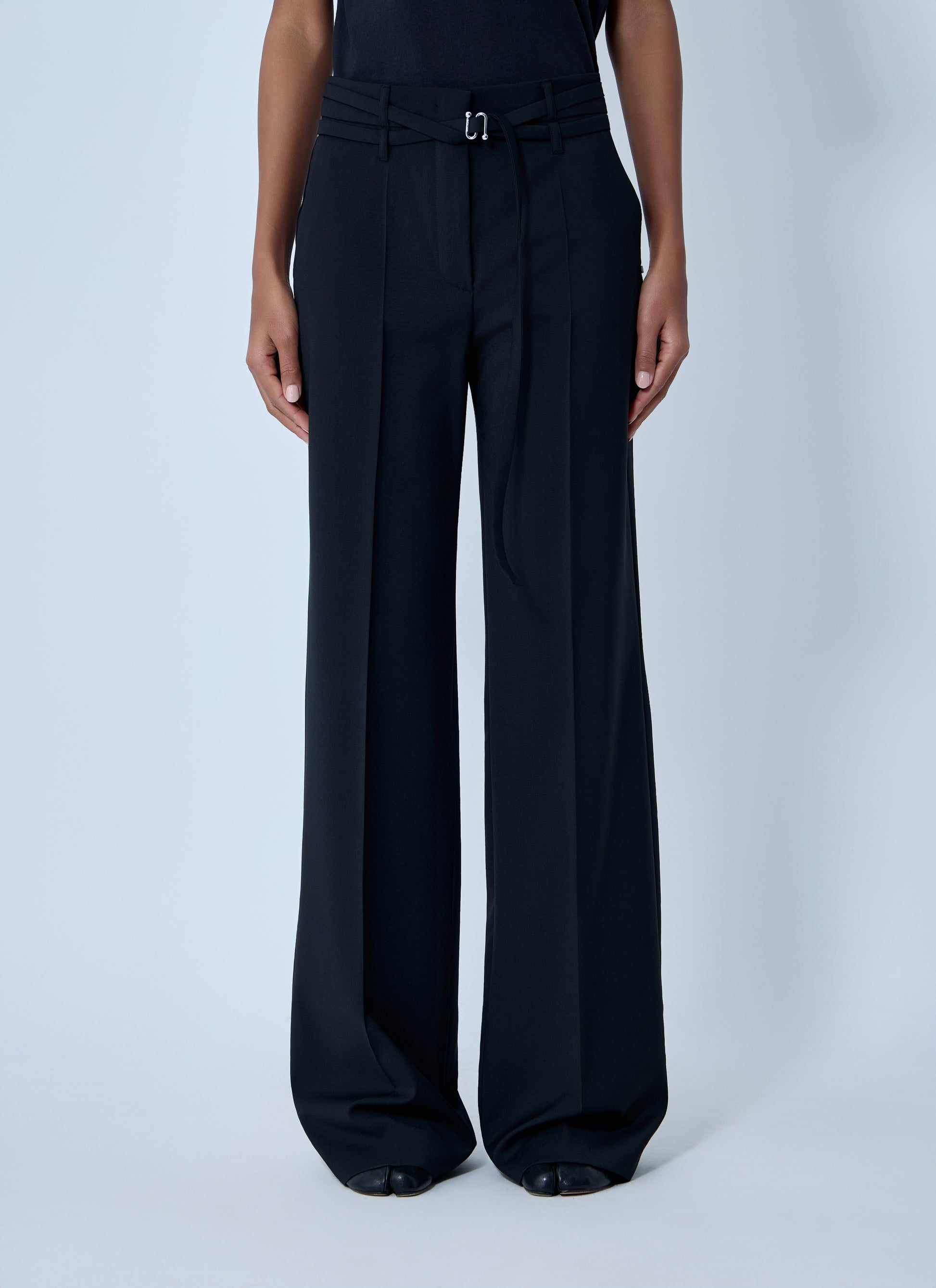 Sportmax Women Wool Tailored Pants SPORTMAX