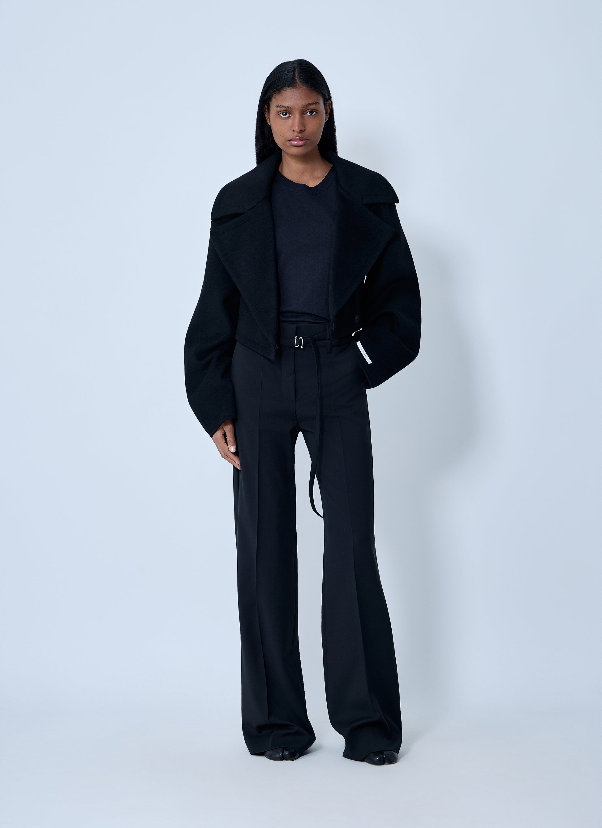 Sportmax Women Wool Tailored Pants SPORTMAX