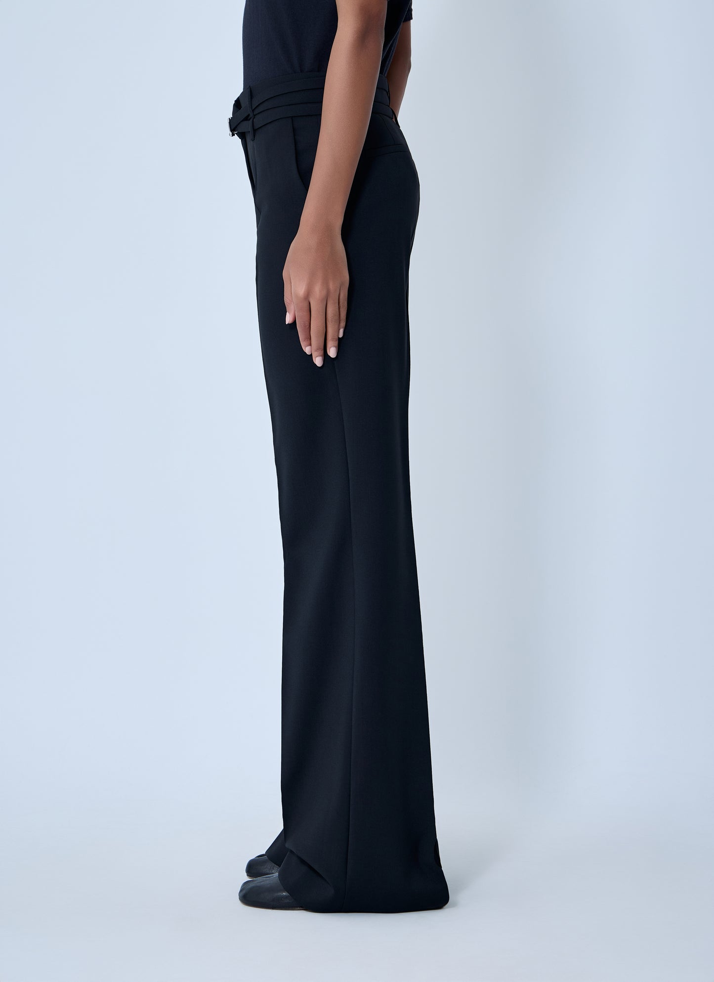 Sportmax Women Wool Tailored Pants SPORTMAX