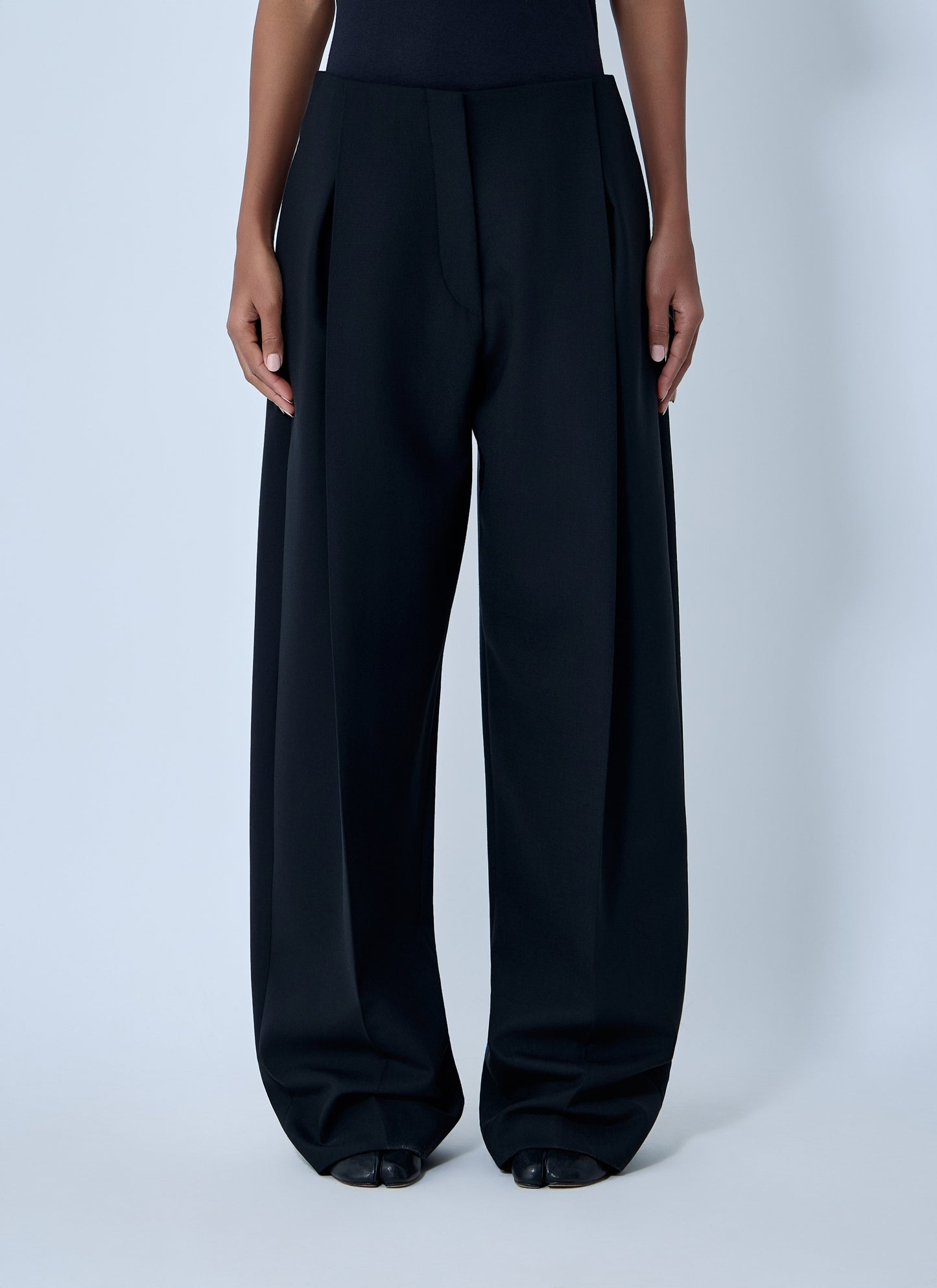 Sportmax Women Wool-Blend Tailored Pants SPORTMAX