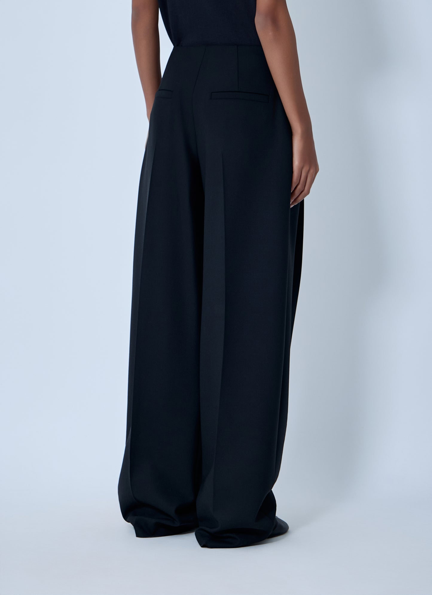 Sportmax Women Wool-Blend Tailored Pants SPORTMAX
