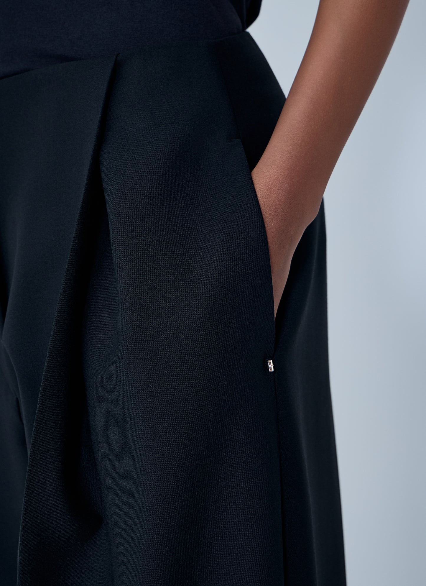 Sportmax Women Wool-Blend Tailored Pants SPORTMAX