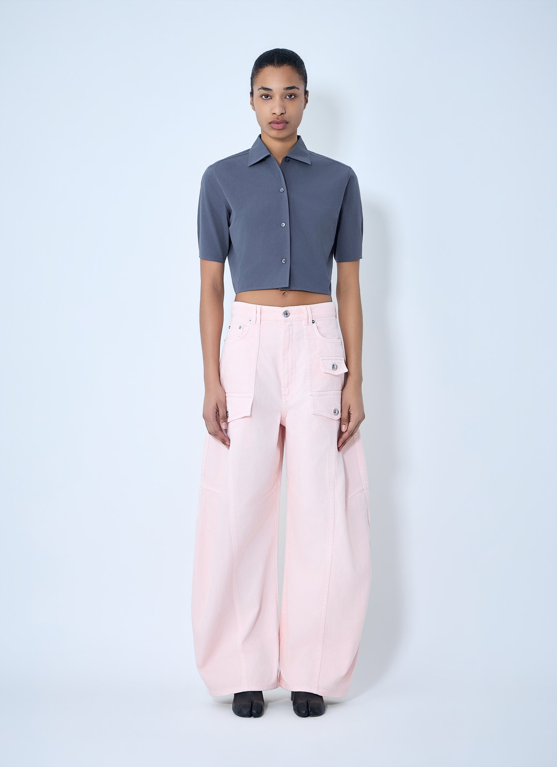 Sportmax Women High-Waisted Cargo Trousers SPORTMAX