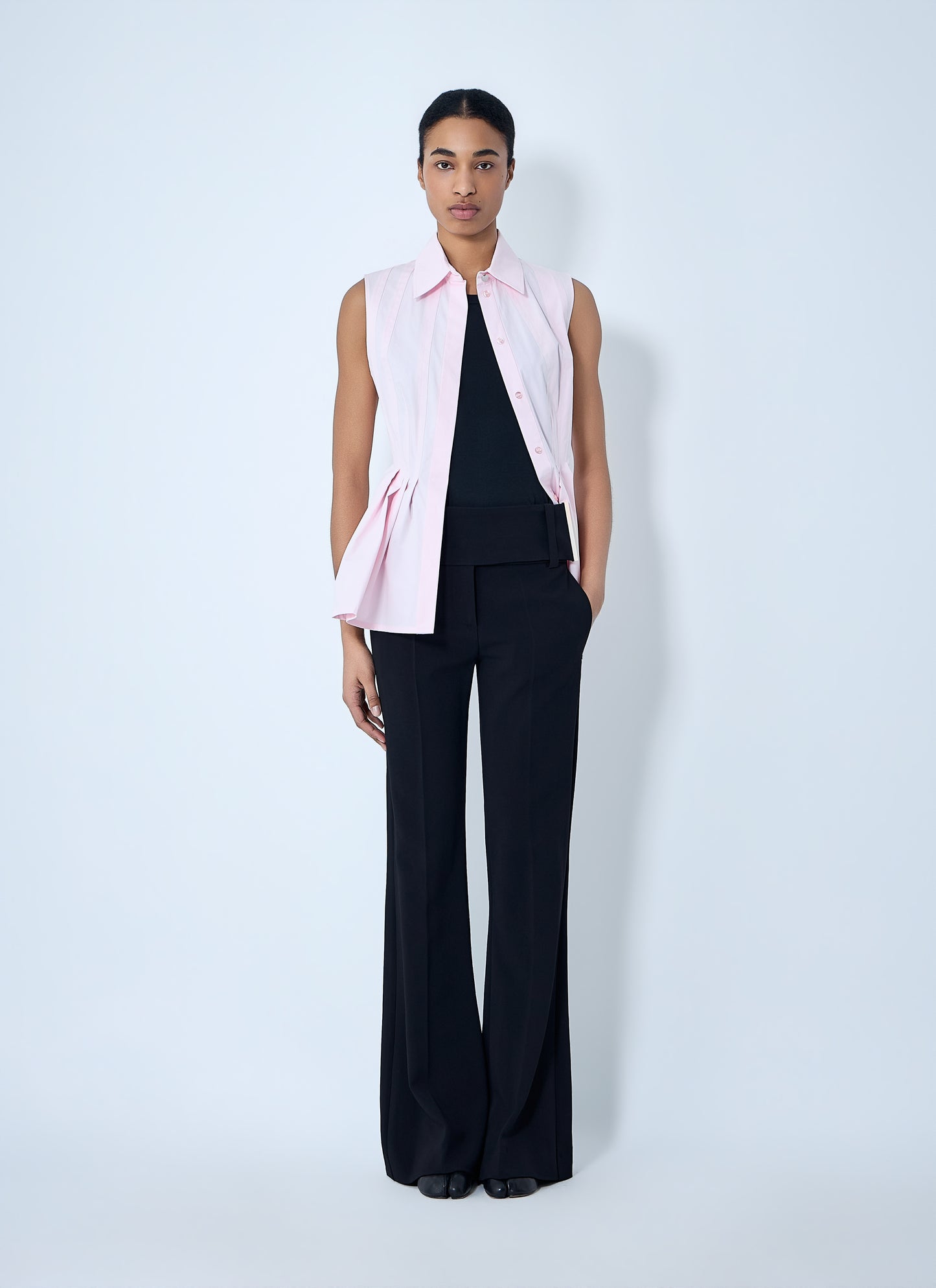 Sportmax Women High-Waisted Flared Trousers SPORTMAX