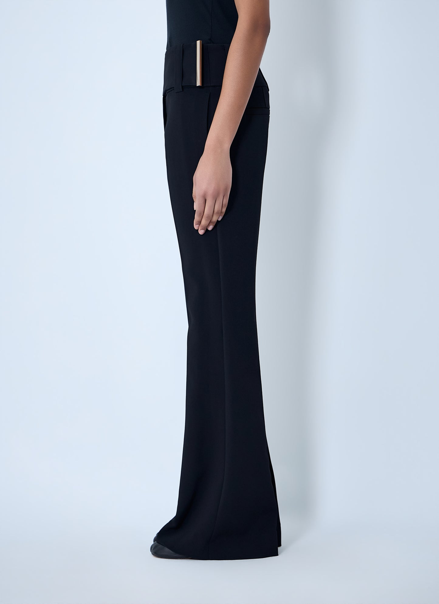 Sportmax Women High-Waisted Flared Trousers SPORTMAX