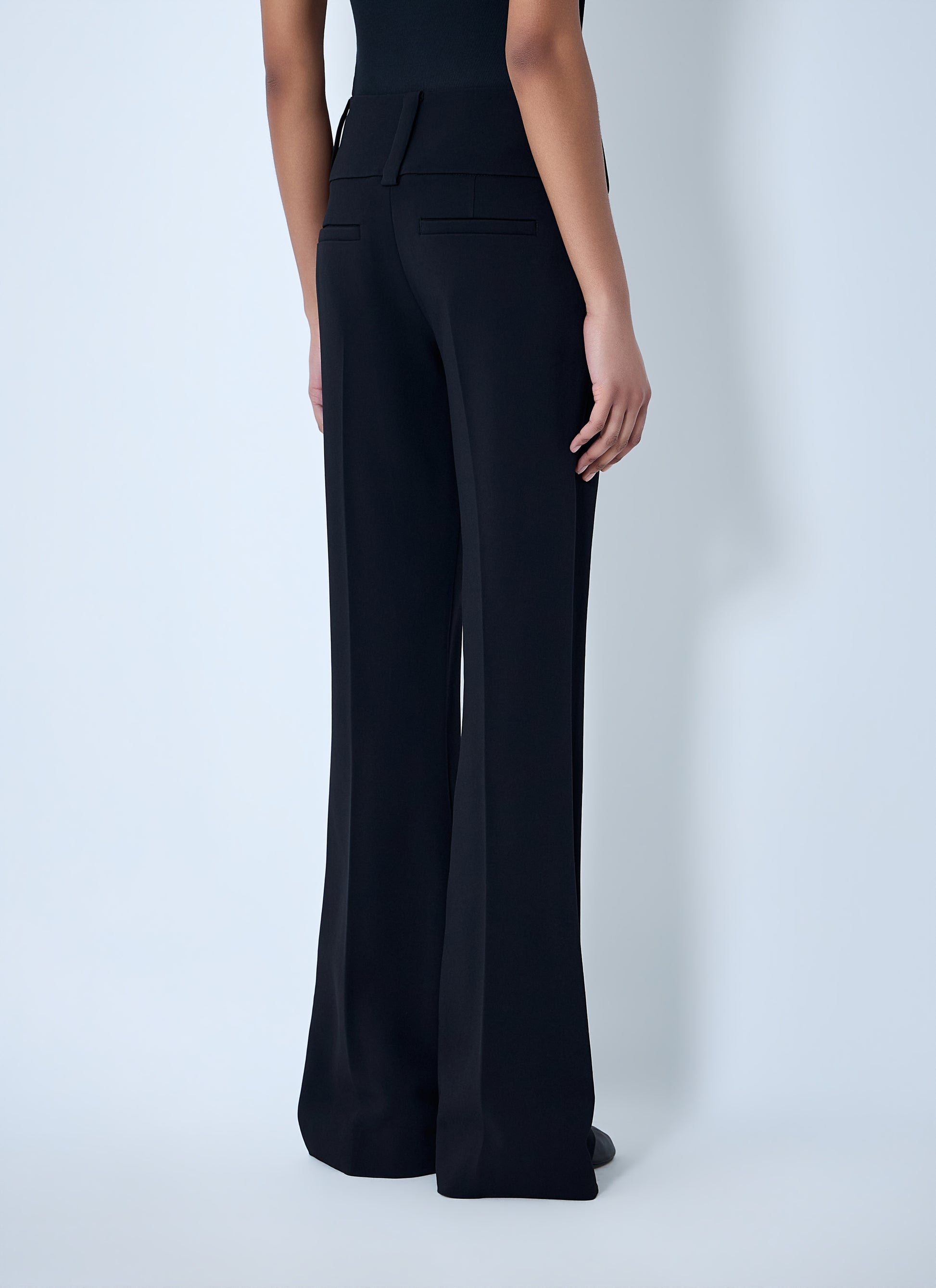 Sportmax Women High-Waisted Flared Trousers SPORTMAX