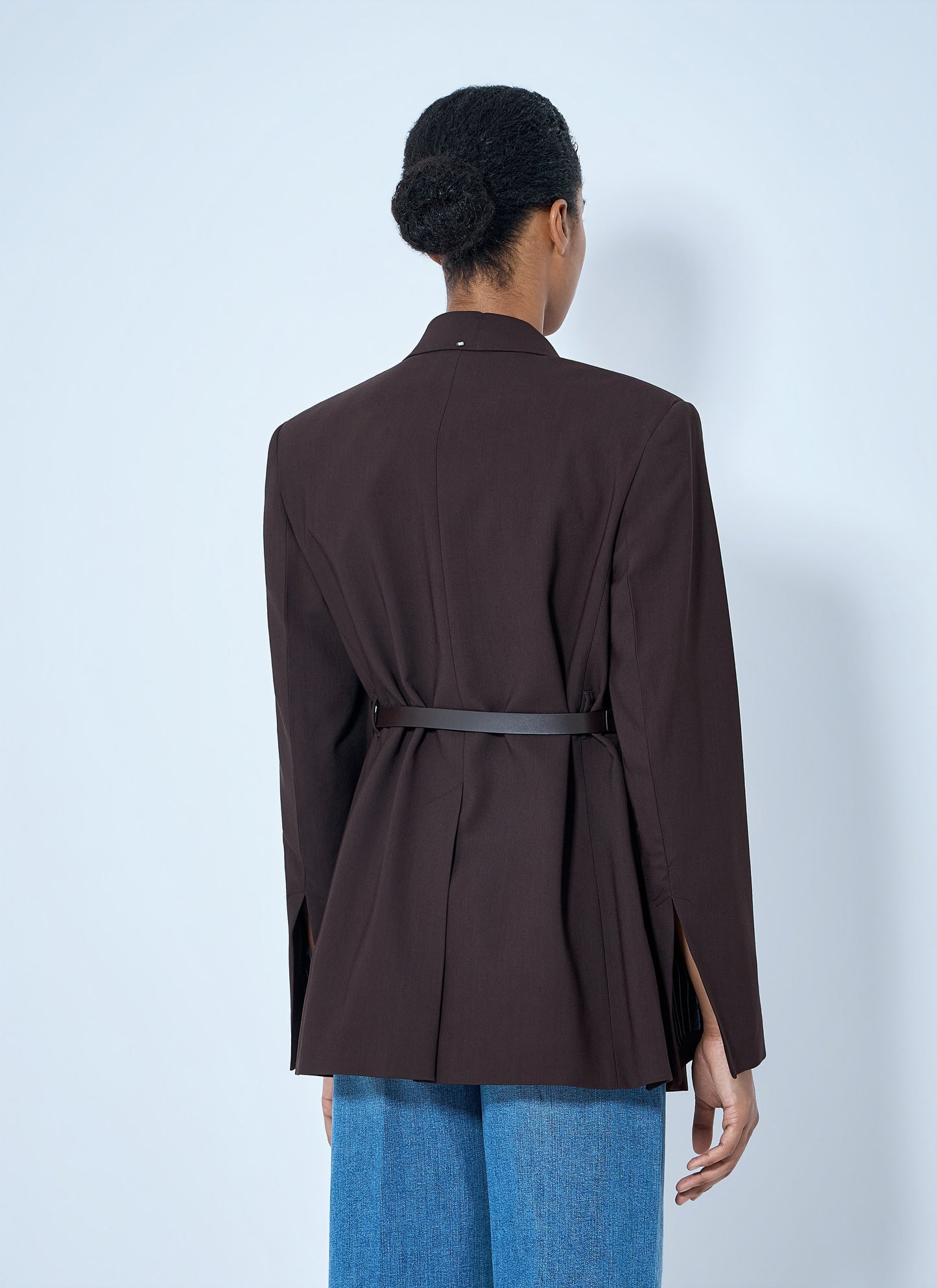 Sportmax Women Asymmetric Buckle Blazer SPORTMAX