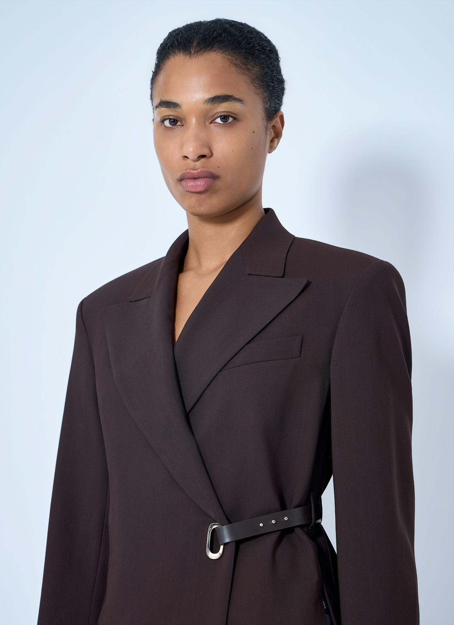 Sportmax Women Asymmetric Buckle Blazer SPORTMAX
