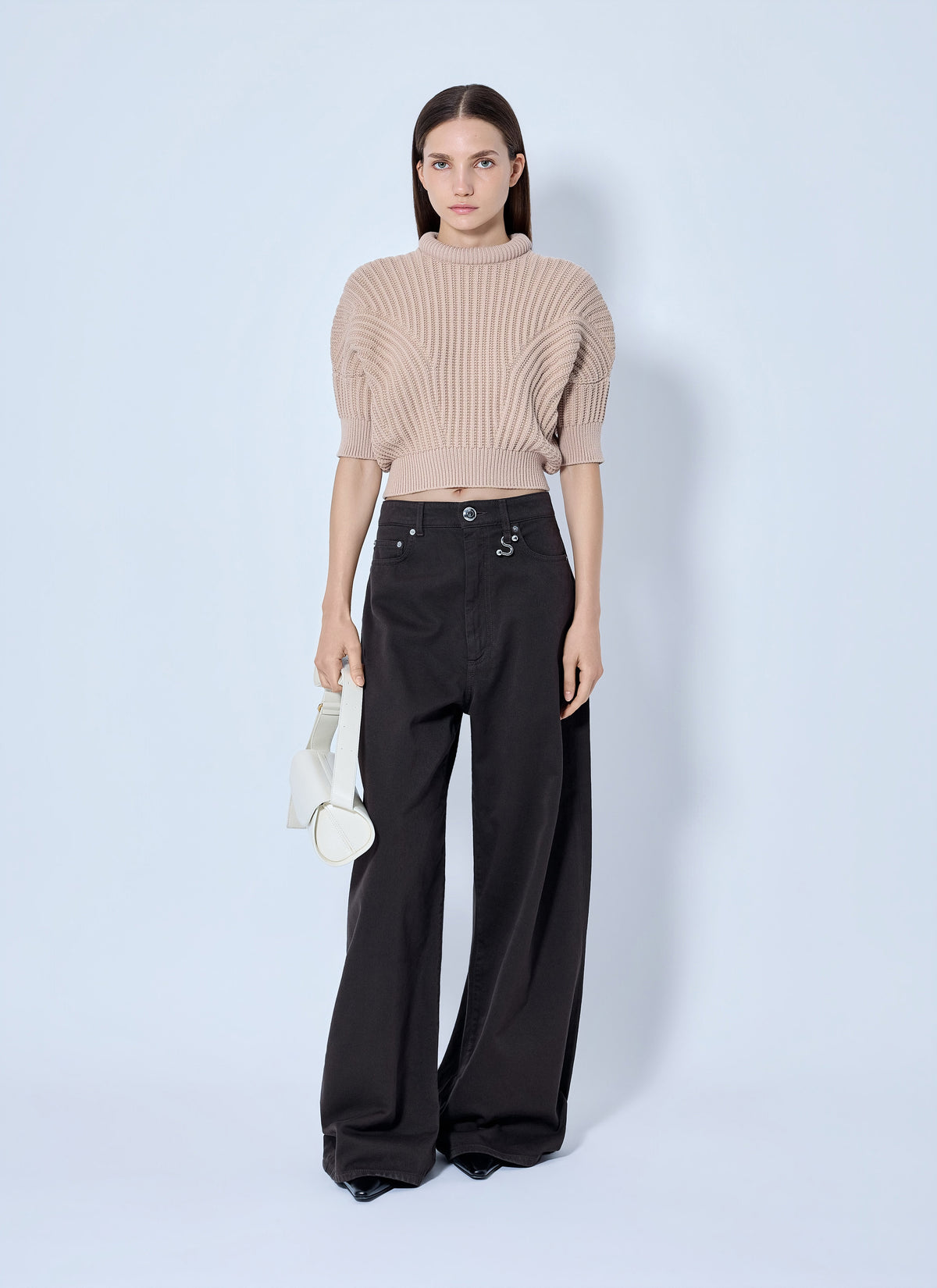 Sportmax Women Ribbed Knit Sweater SPORTMAX