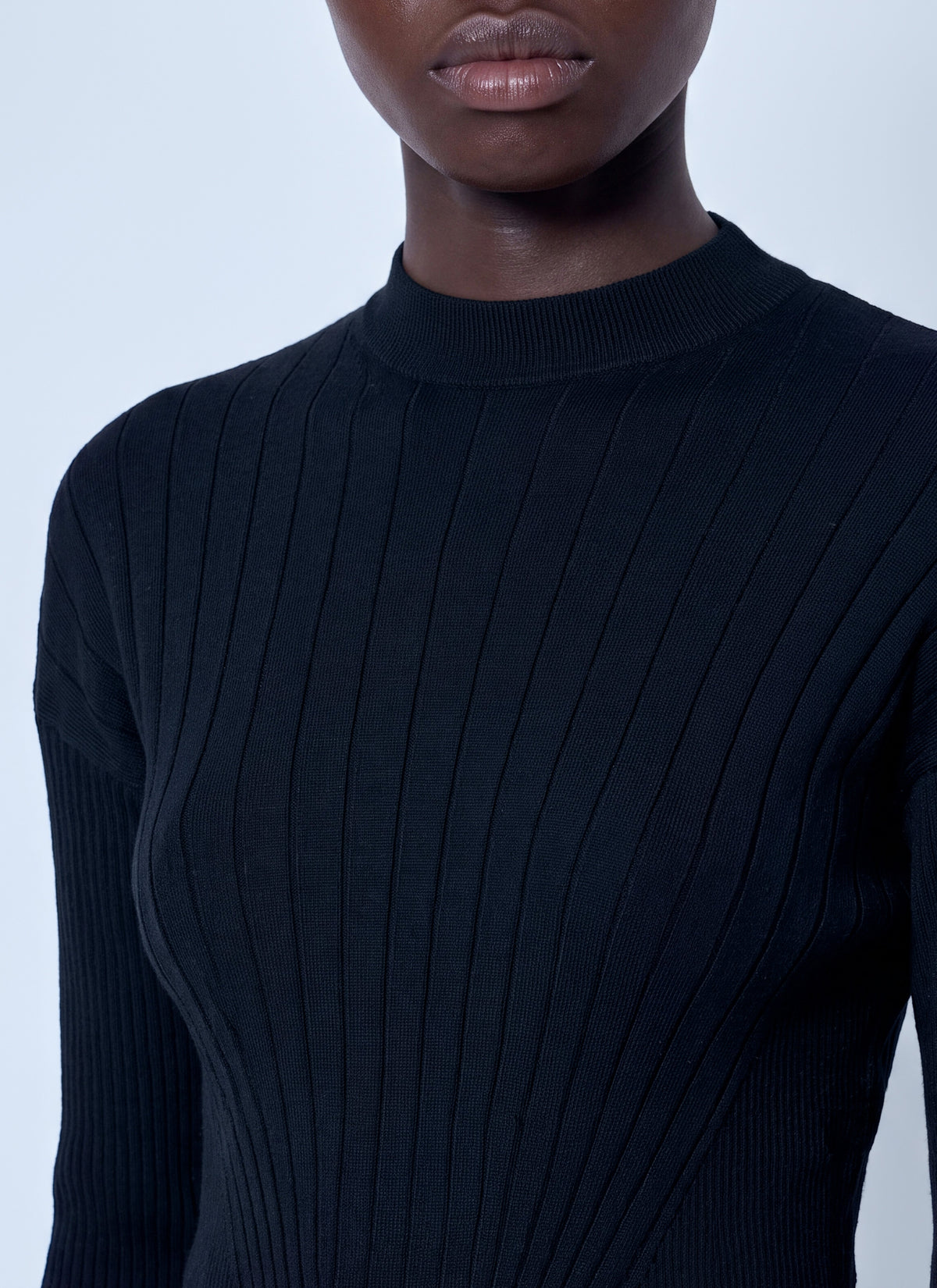 Sportmax Women Ribbed Knit Sweater SPORTMAX
