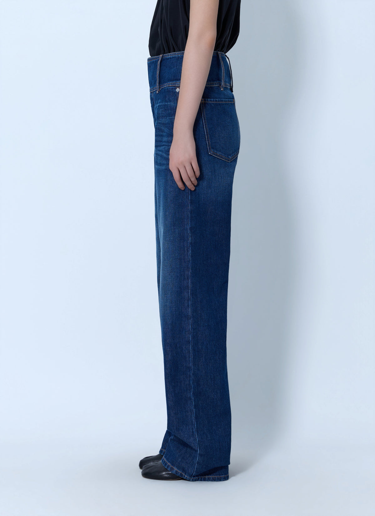 Sportmax Women Wide-Leg Denim Jeans SPORTMAX