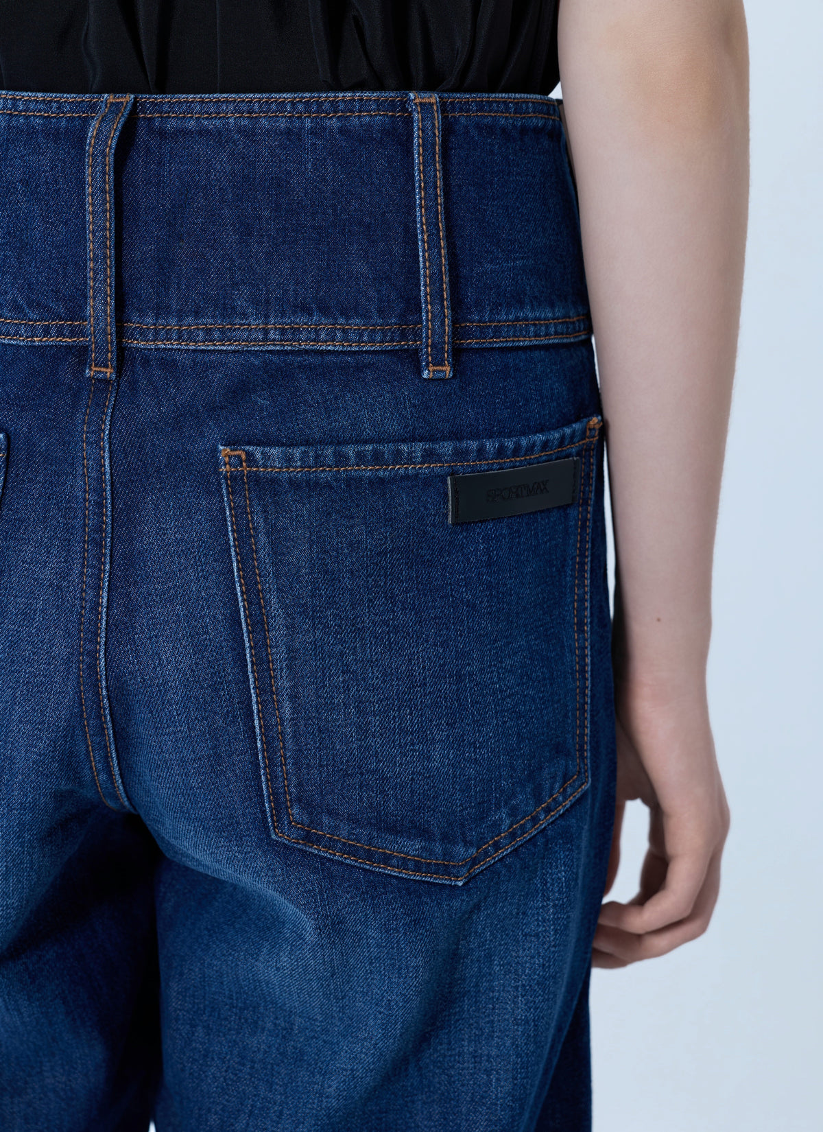 Sportmax Women Wide-Leg Denim Jeans SPORTMAX