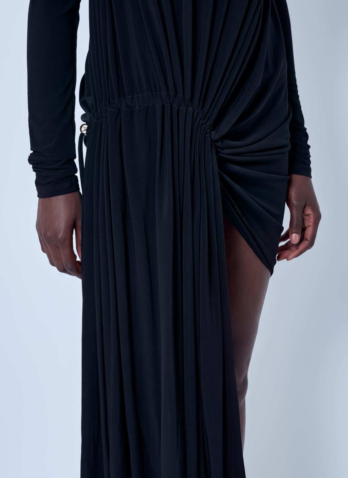 Sportmax Women Asymmetrical Drape Dress SPORTMAX