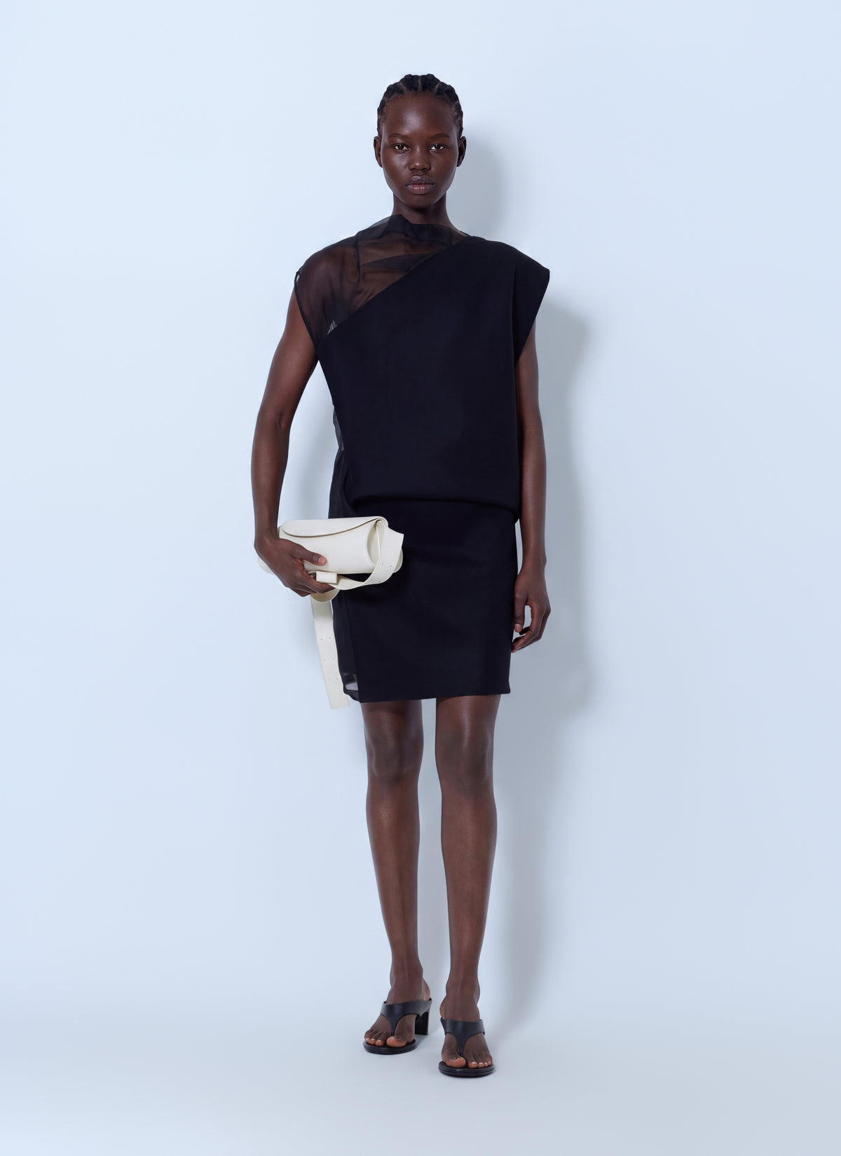 Sportmax Women Sheer Overlay Dress SPORTMAX