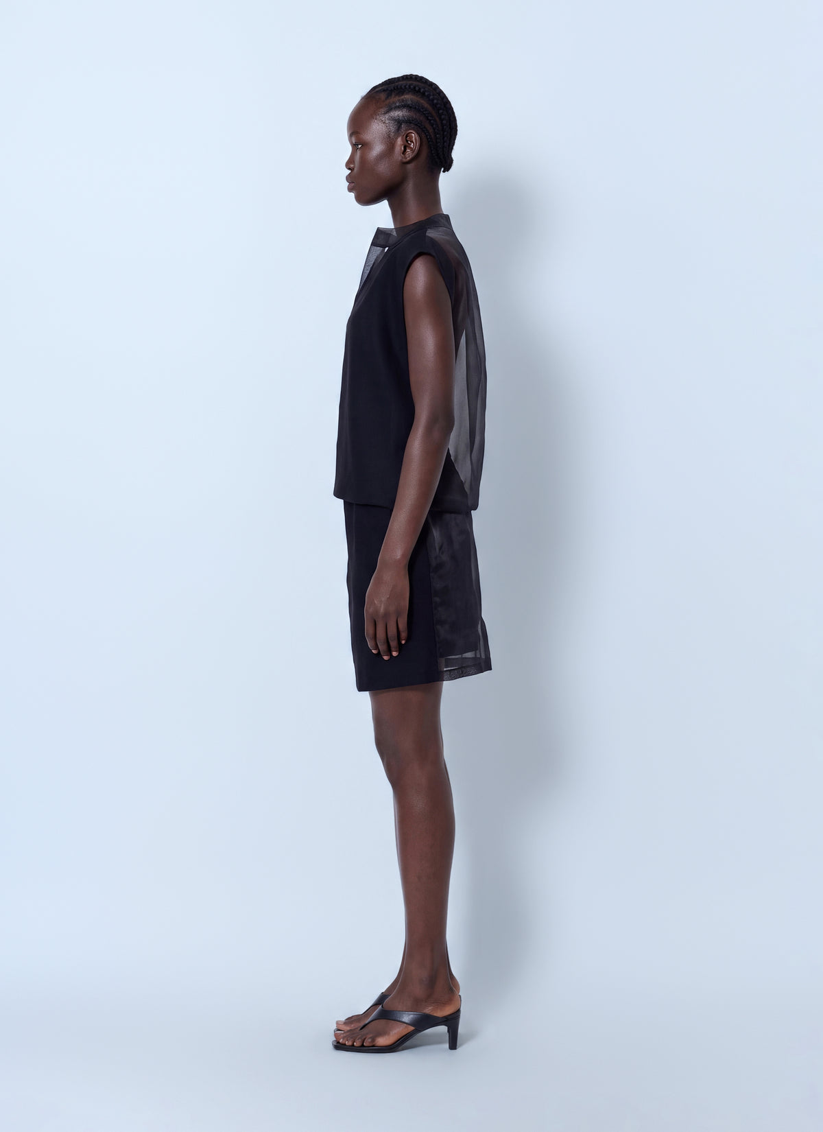 Sportmax Women Sheer Overlay Dress SPORTMAX