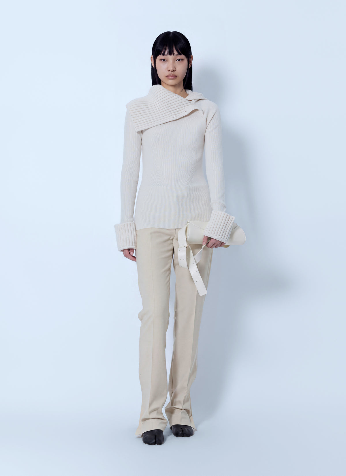 Sportmax Women Ribbed Knit Sweater SPORTMAX