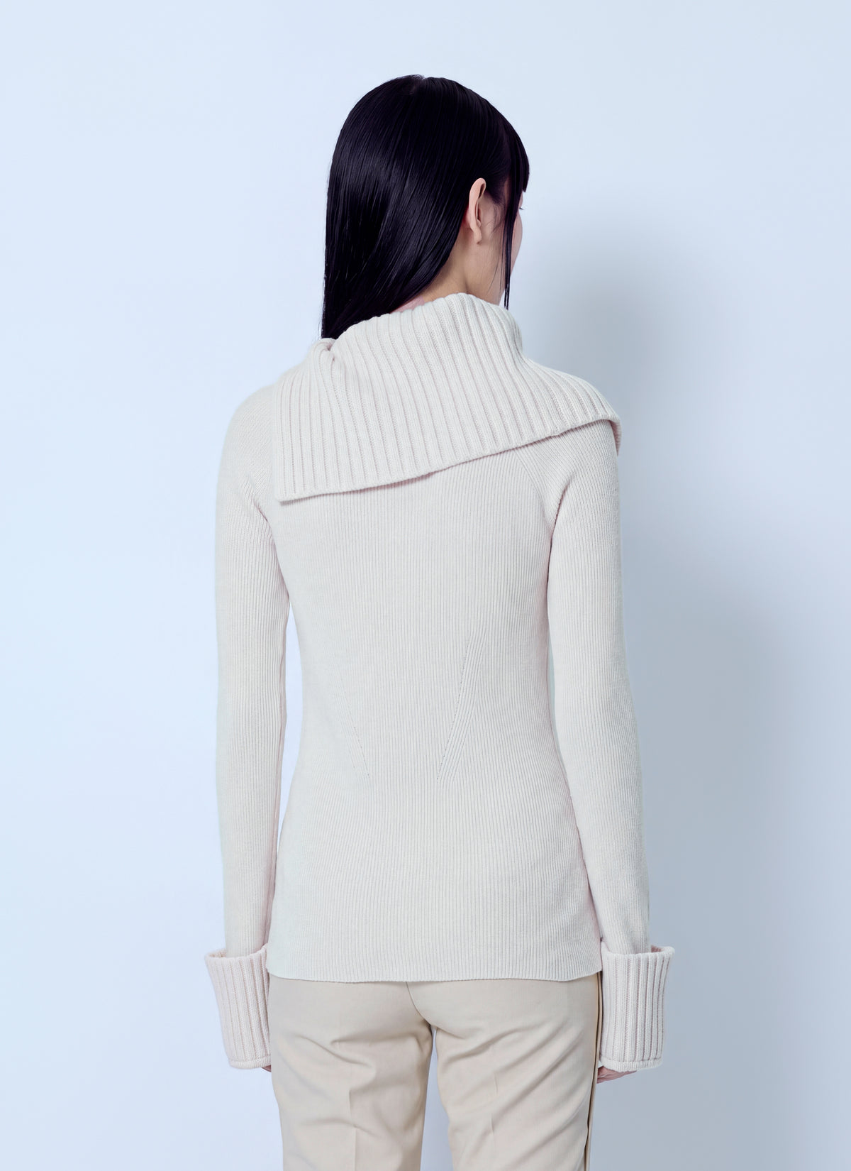 Sportmax Women Ribbed Knit Sweater SPORTMAX