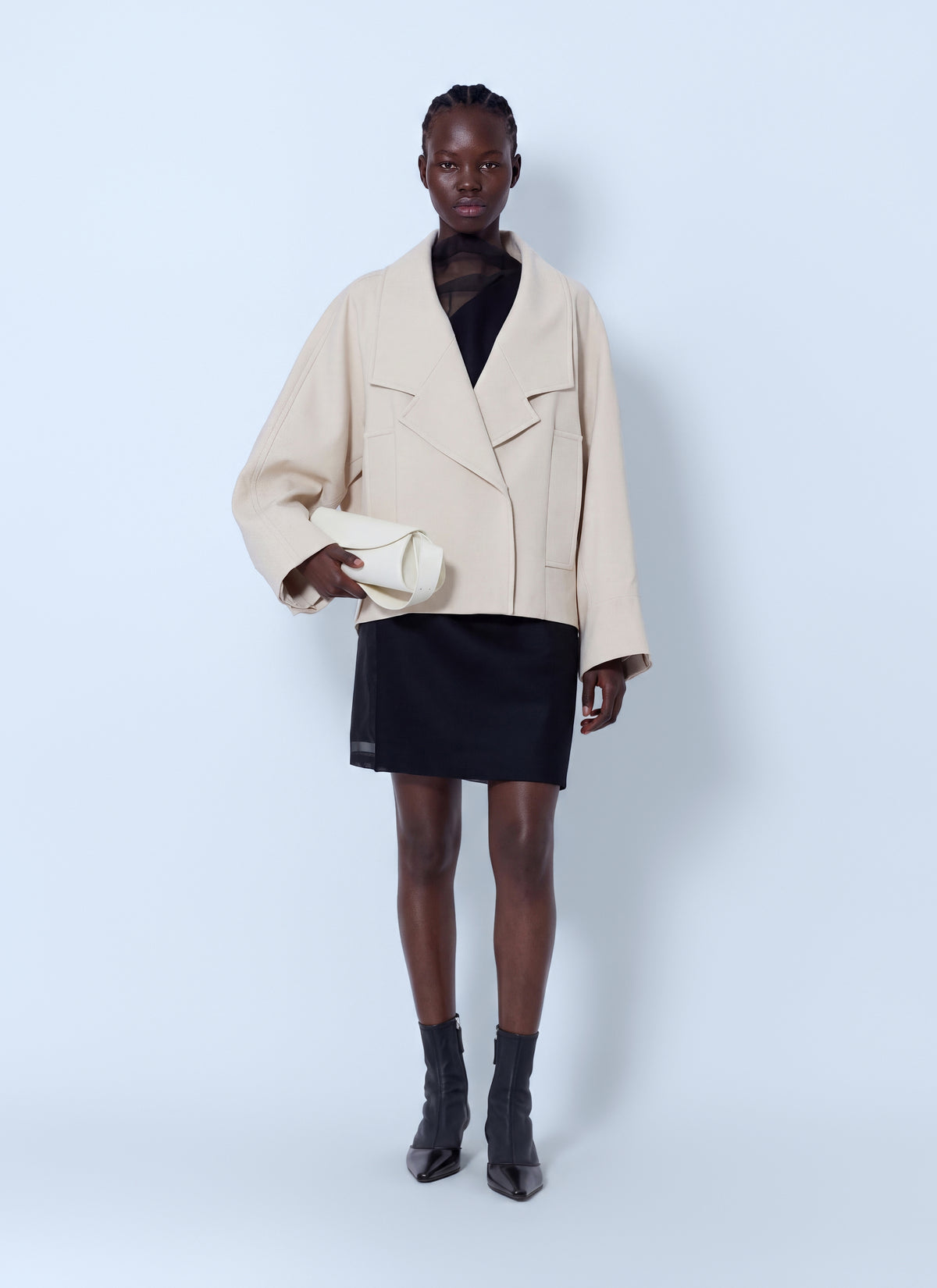 Sportmax Women Oversized Notched Collar Jacket SPORTMAX