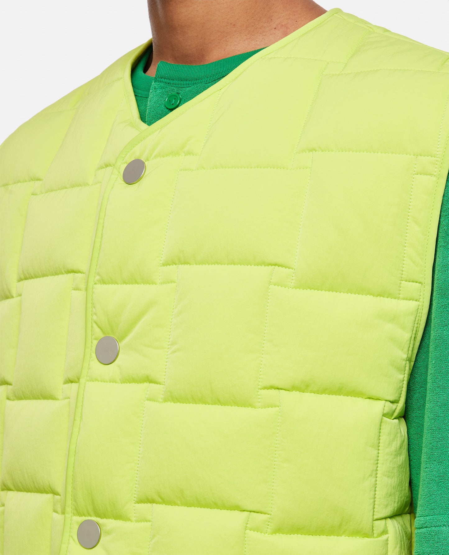 Bottega Veneta Men Padded Perforated Vest BOTTEGA VENETA