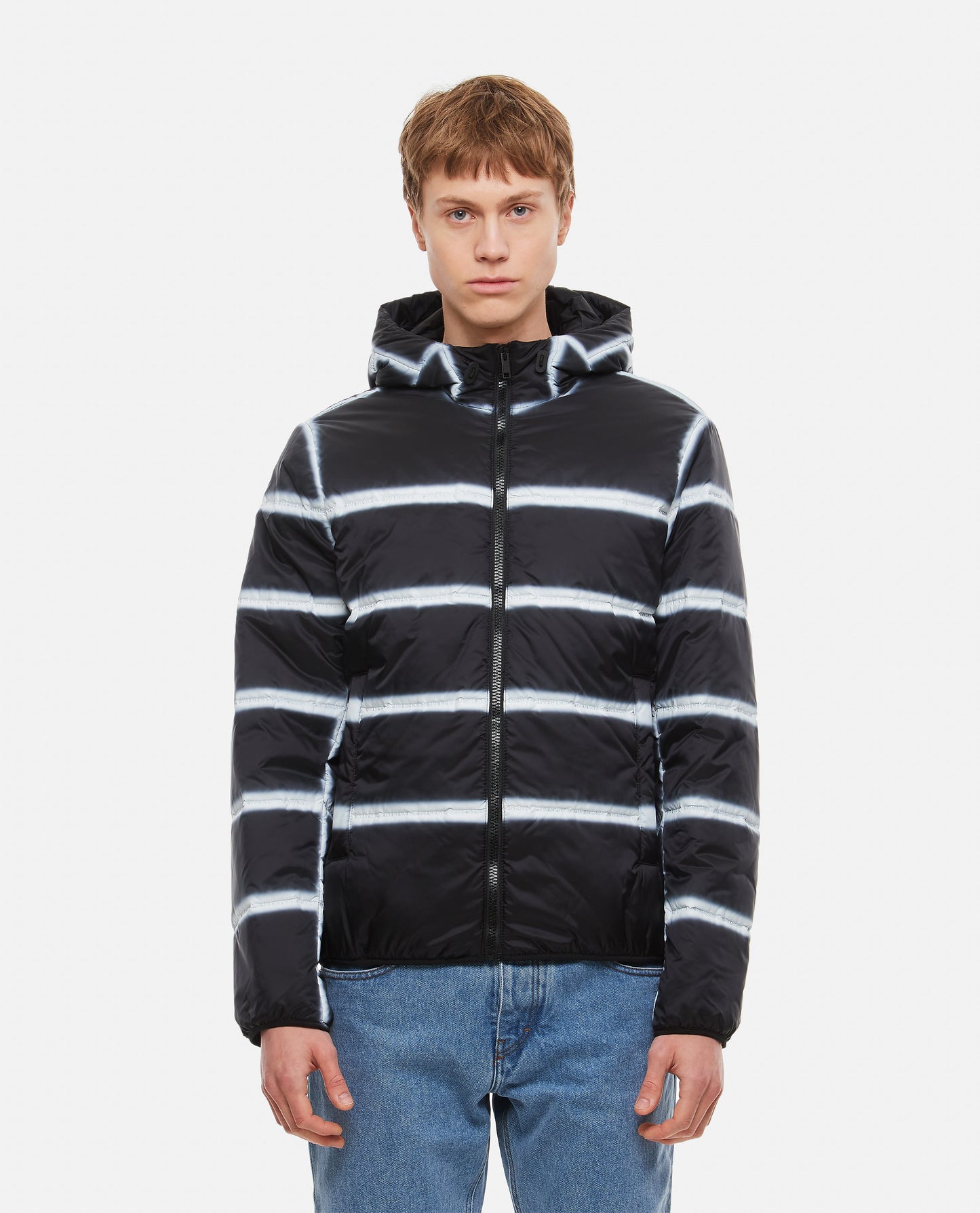 Givenchy Men Printed Givenchy Nylon Puffer GIVENCHY