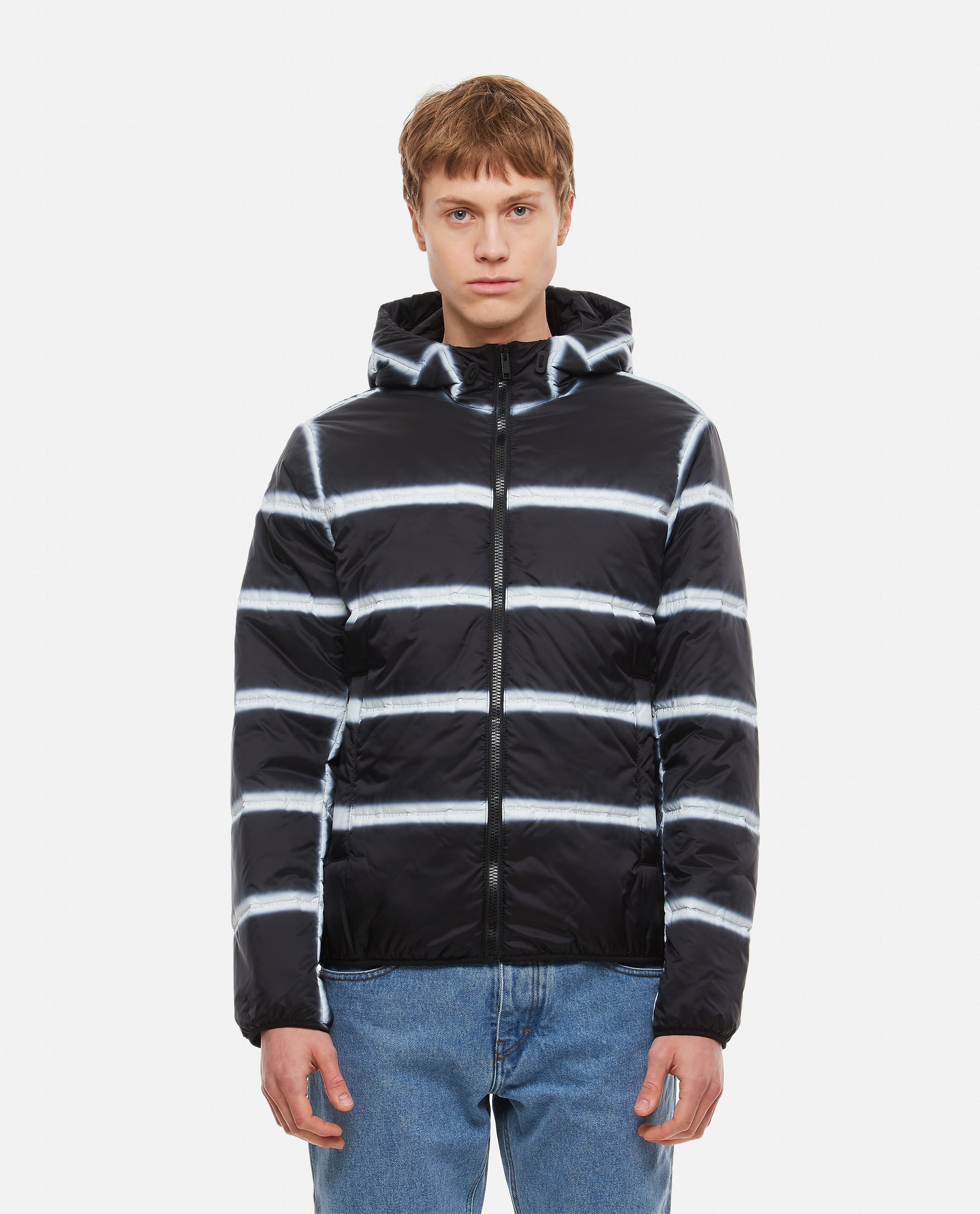 Givenchy Men Printed Givenchy Nylon Puffer GIVENCHY