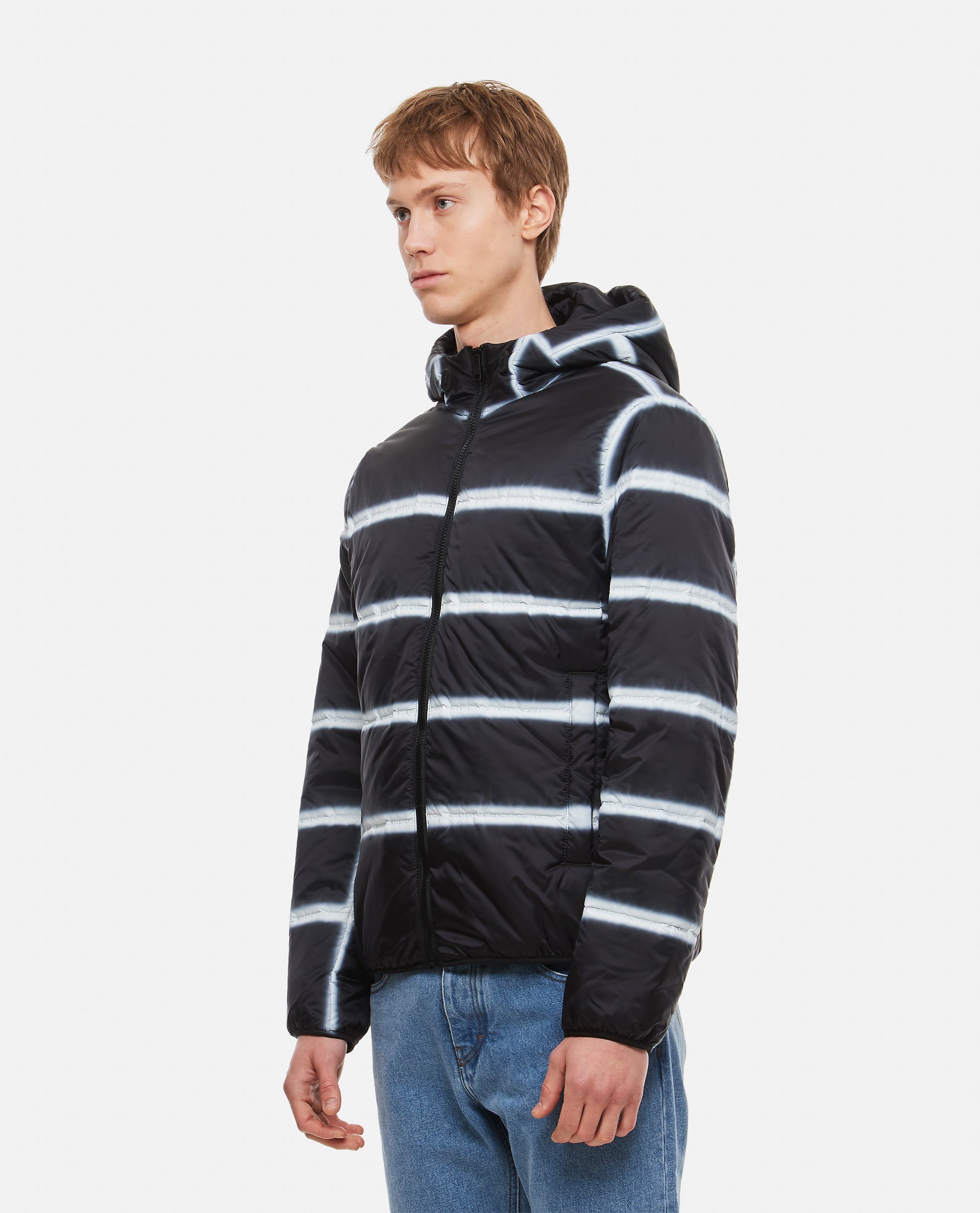 Givenchy Men Printed Givenchy Nylon Puffer GIVENCHY