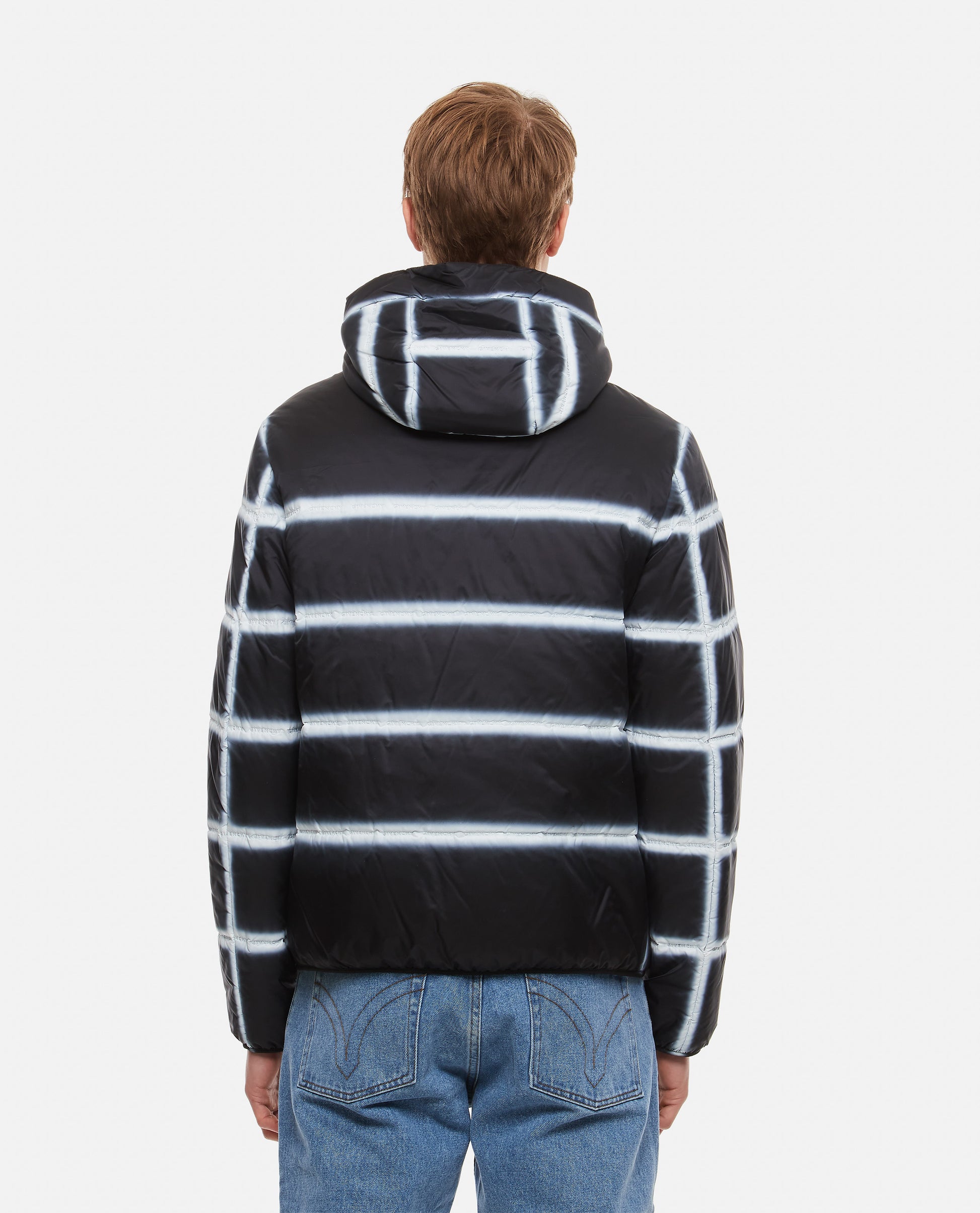 Givenchy Men Printed Givenchy Nylon Puffer GIVENCHY