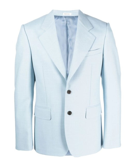 Alexander Mcqueen Men Single-Breasted Blazer Jacket ALEXANDER MCQUEEN