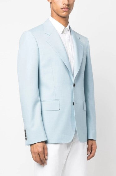 Alexander Mcqueen Men Single-Breasted Blazer Jacket ALEXANDER MCQUEEN