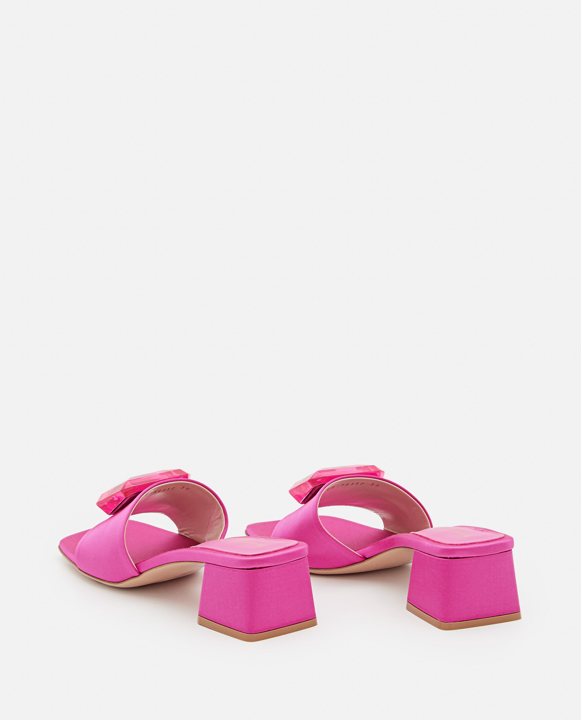 Gianvito Rossi Women 45Mm Satin Sandals GIANVITO ROSSI
