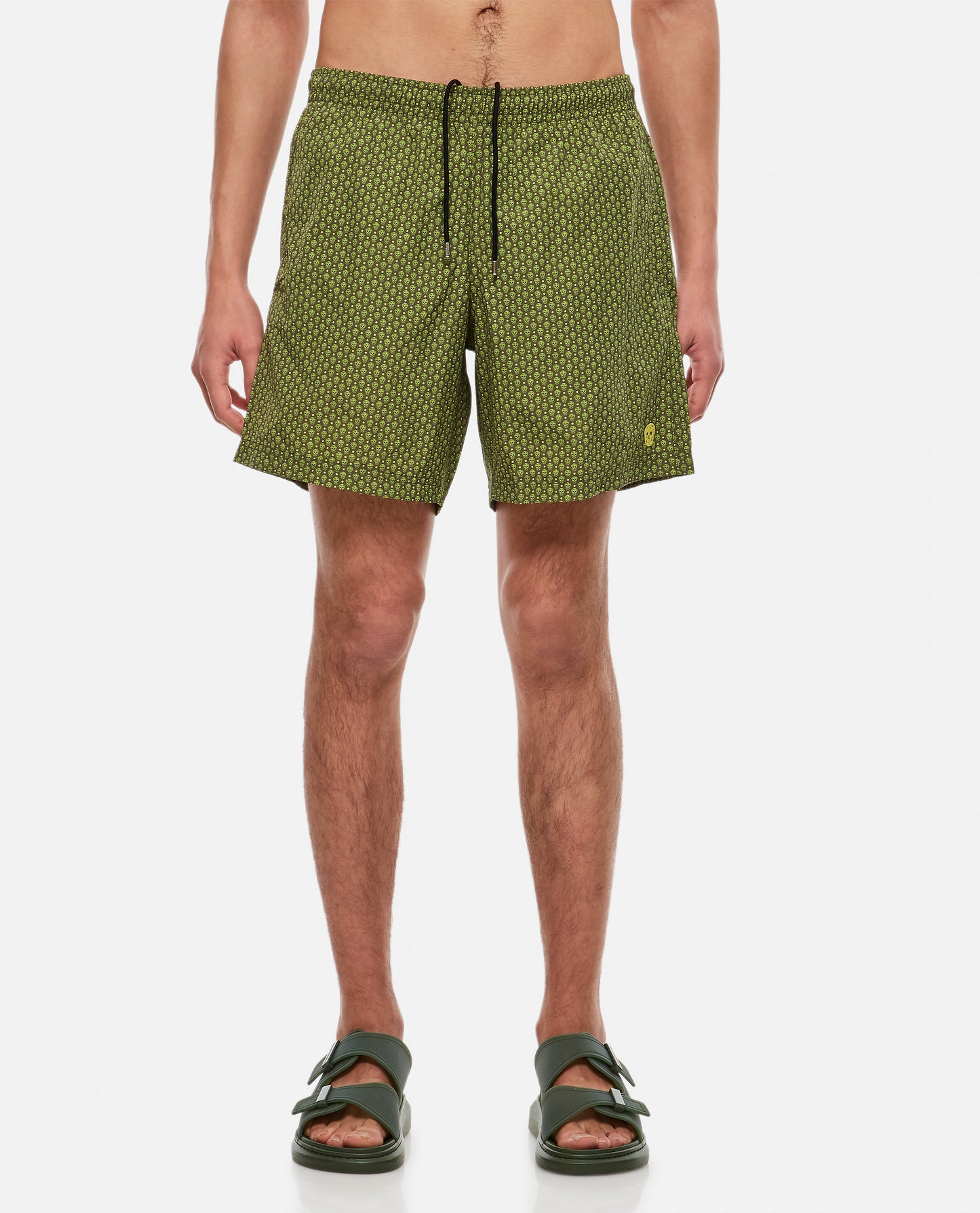 Alexander Mcqueen Men Dots Skull Swimshorts ALEXANDER MCQUEEN
