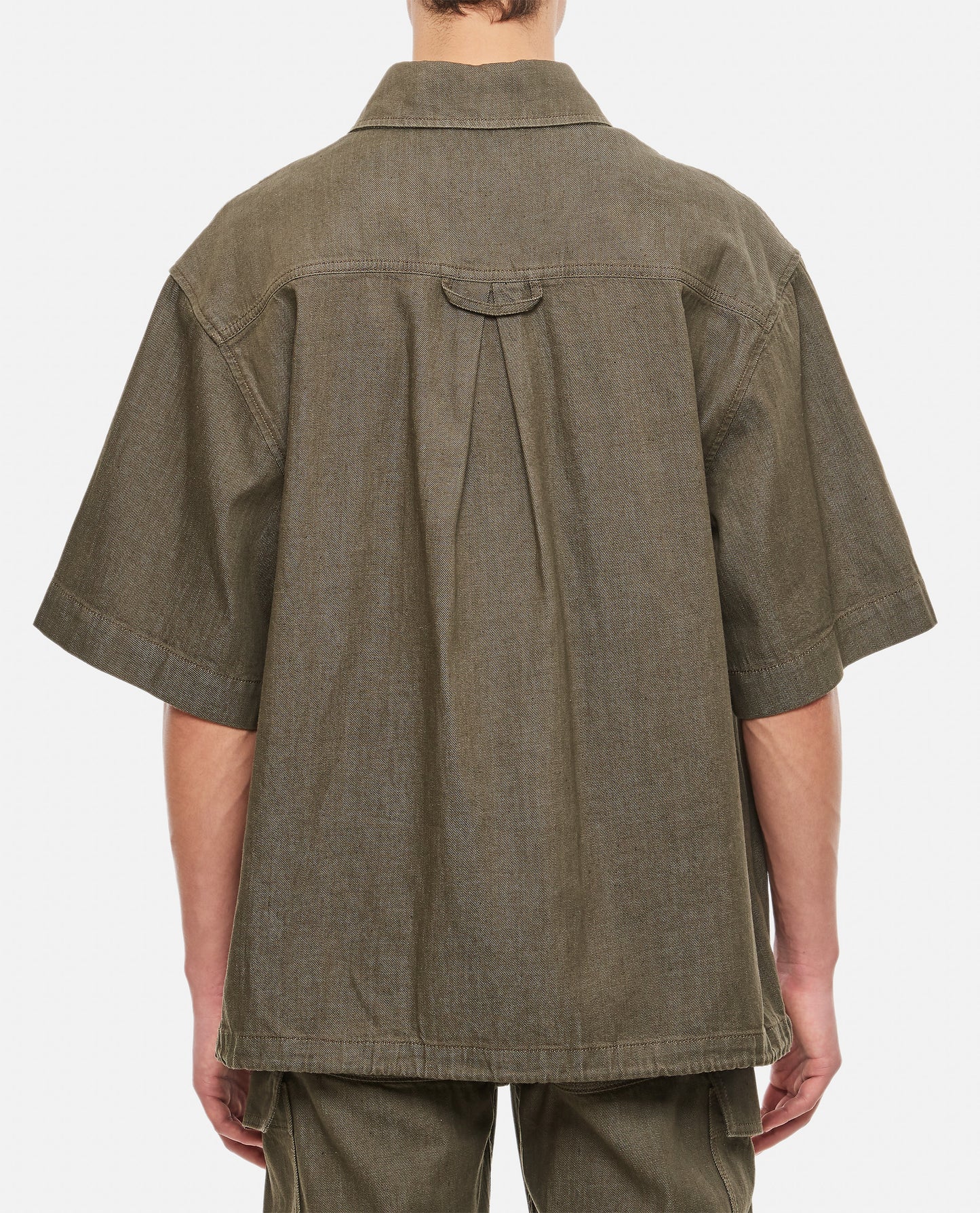 Alexander Mcqueen Men Denim Cotton Shirt ALEXANDER MCQUEEN