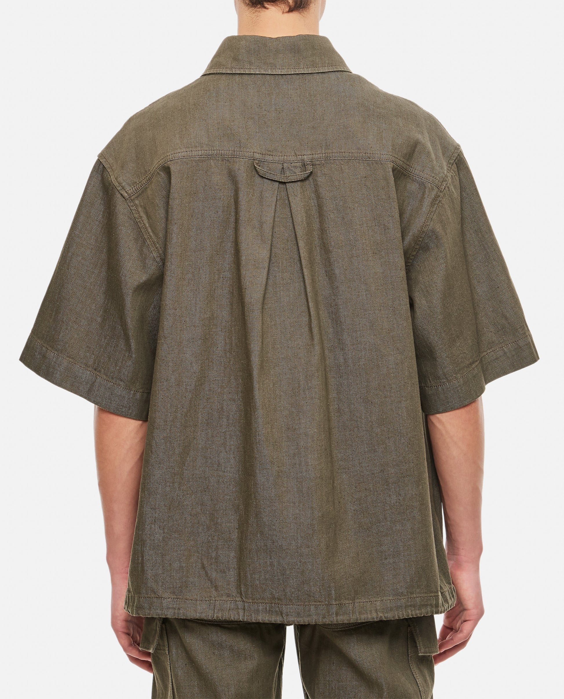 Alexander Mcqueen Men Denim Cotton Shirt ALEXANDER MCQUEEN