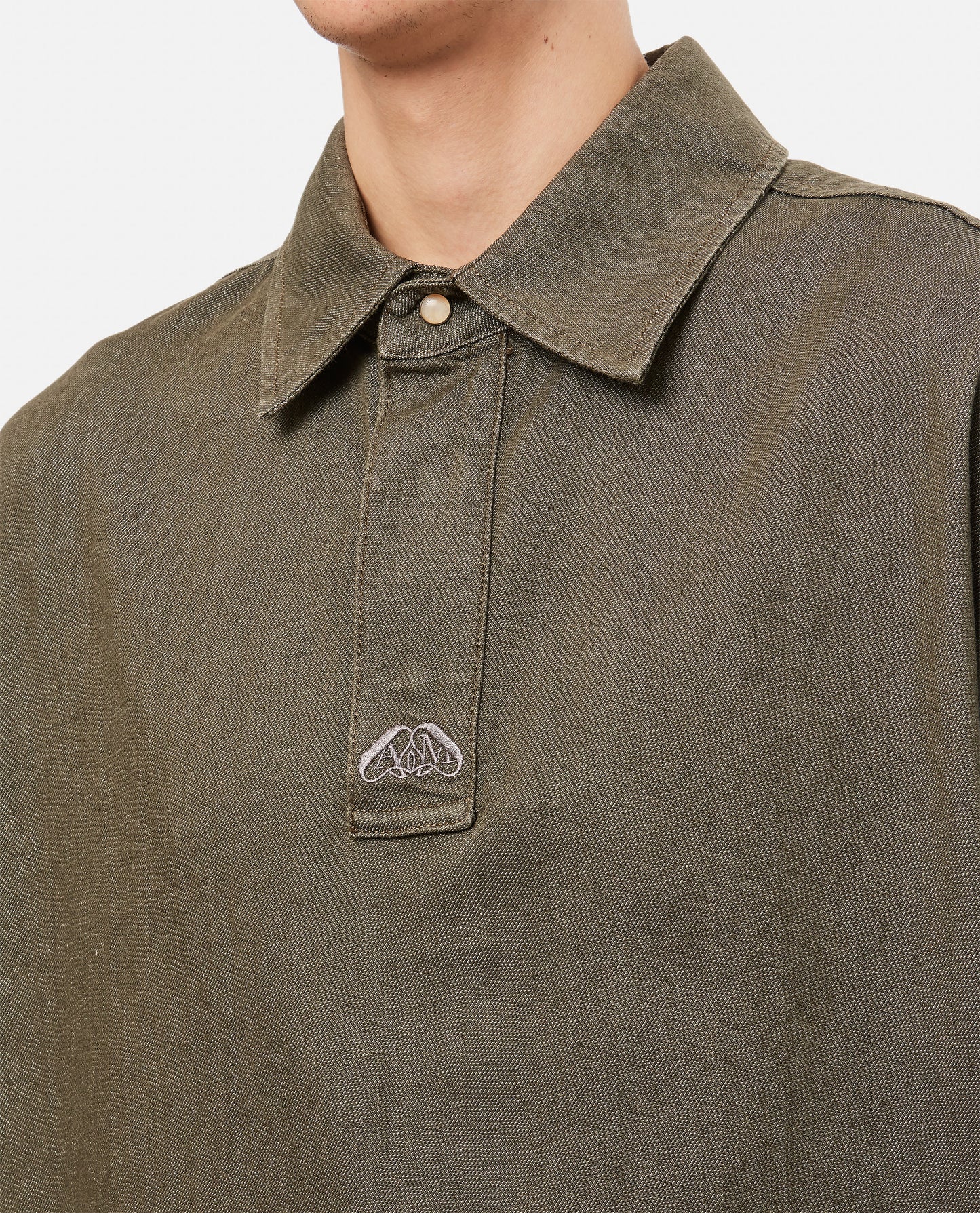 Alexander Mcqueen Men Denim Cotton Shirt ALEXANDER MCQUEEN