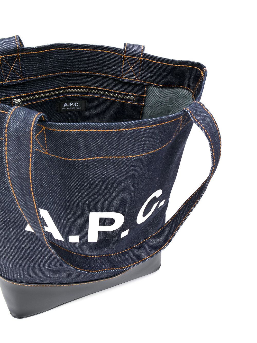 A.P.C. Men Axel Denim Tote Bag A.P.C.