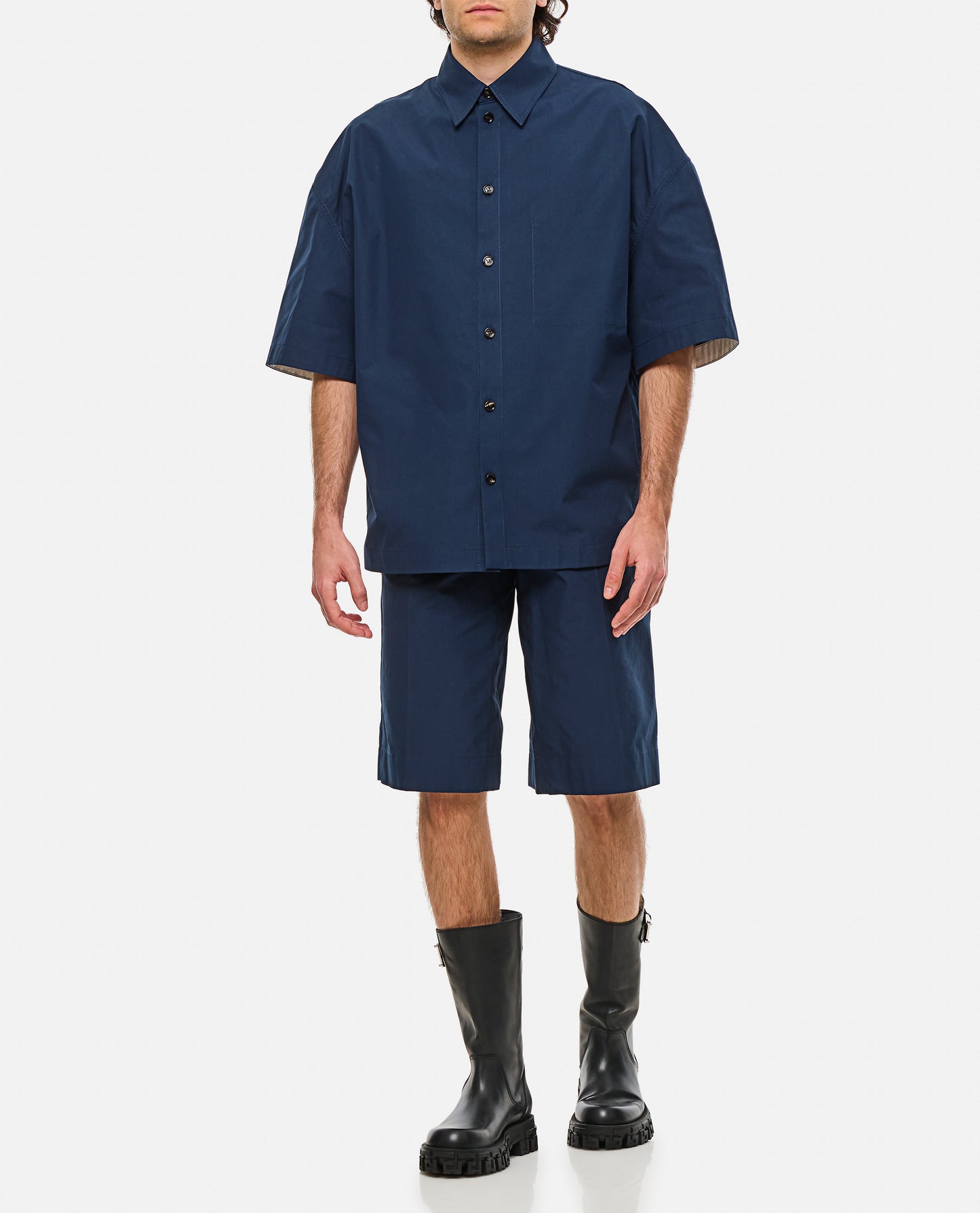 Bottega Veneta Men Bermuda Cotton Shorts BOTTEGA VENETA