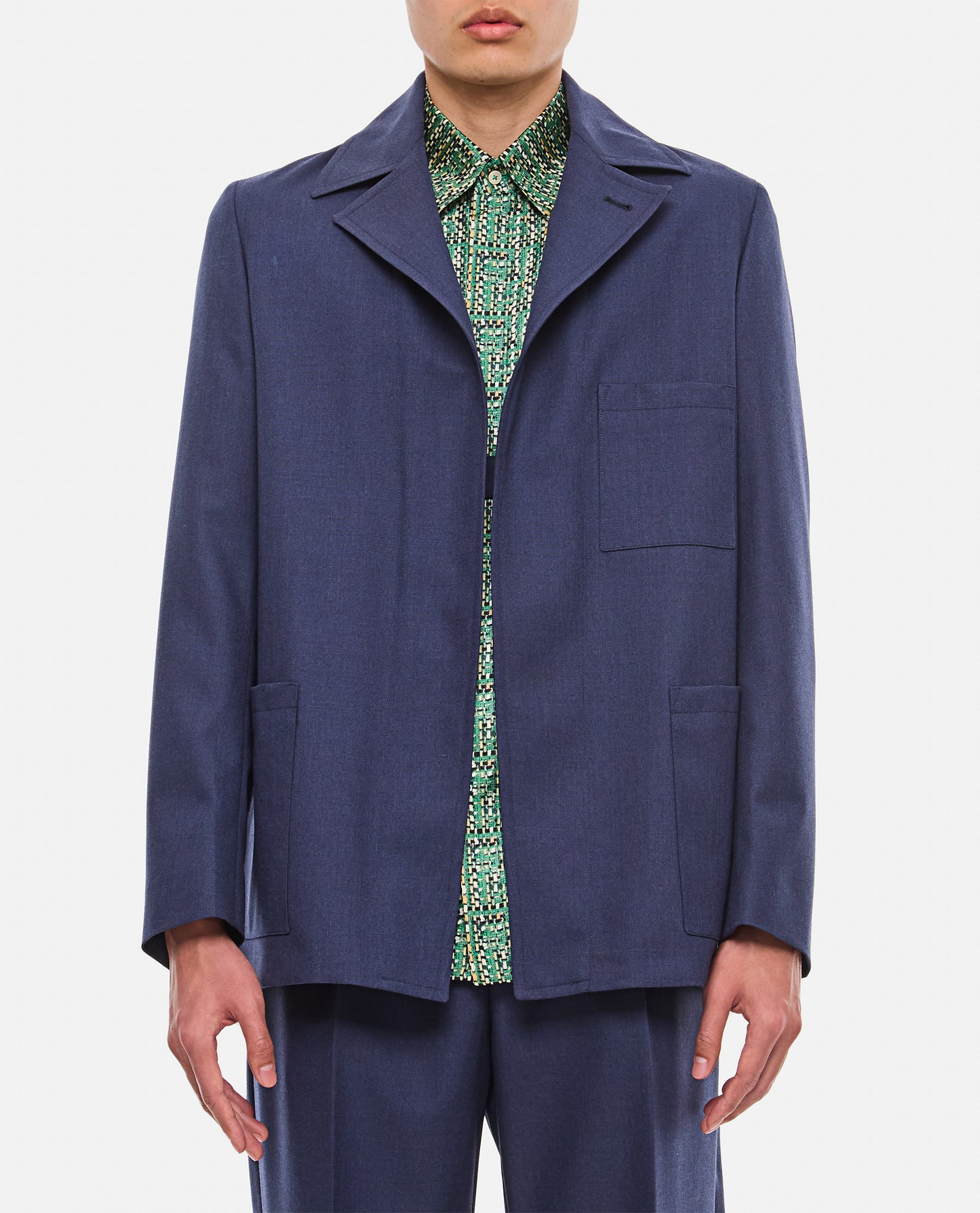 Fendi Men Dyed Wool Jacket FENDI