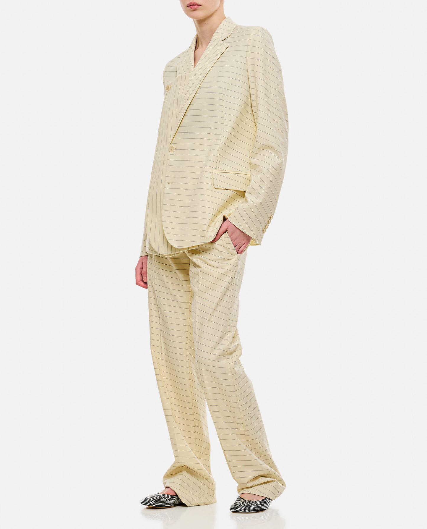 Jw Anderson Women Front Pocket Straight Trousers J.W. ANDERSON