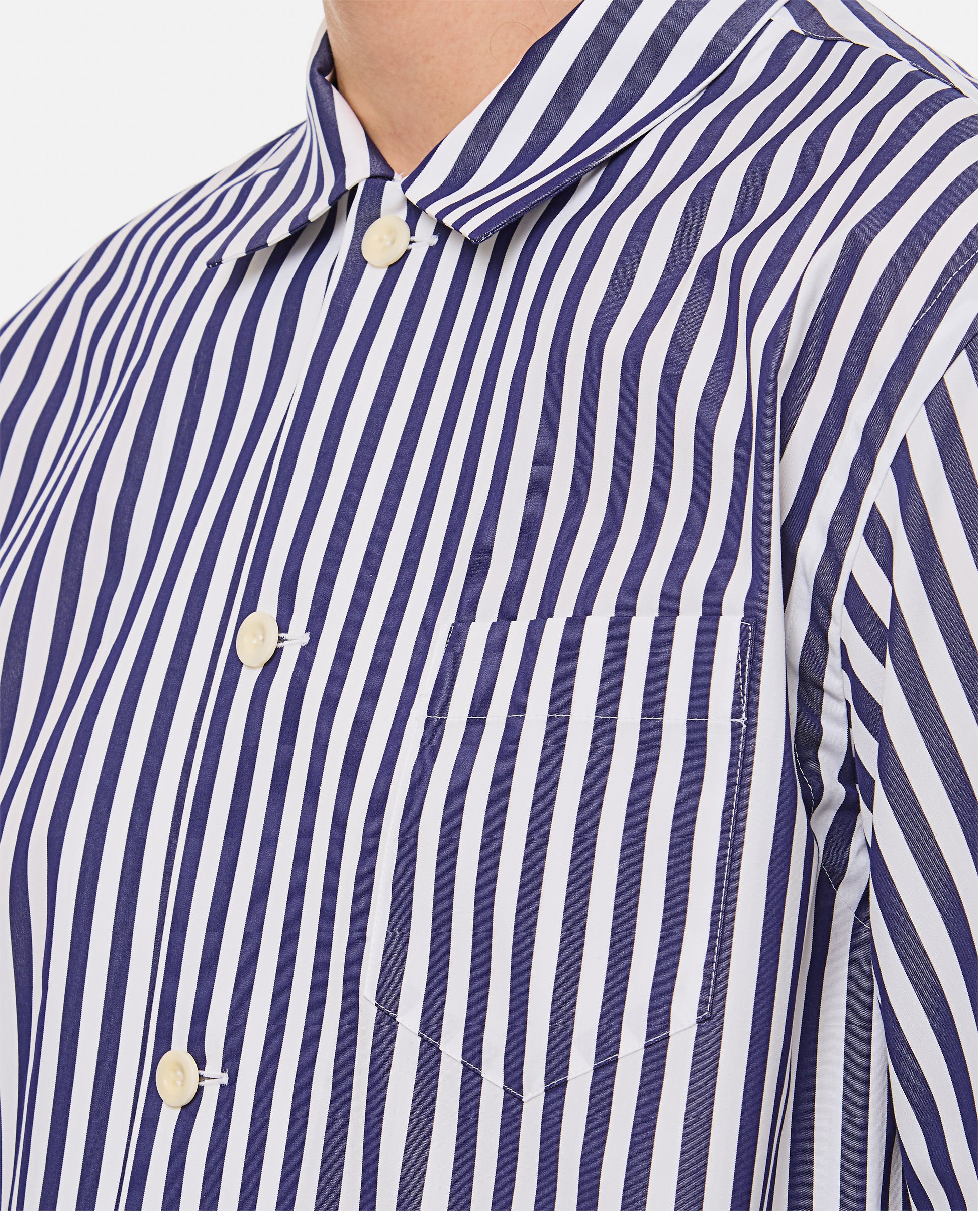 Sacai Men Cotton Poplin Shirt SACAI