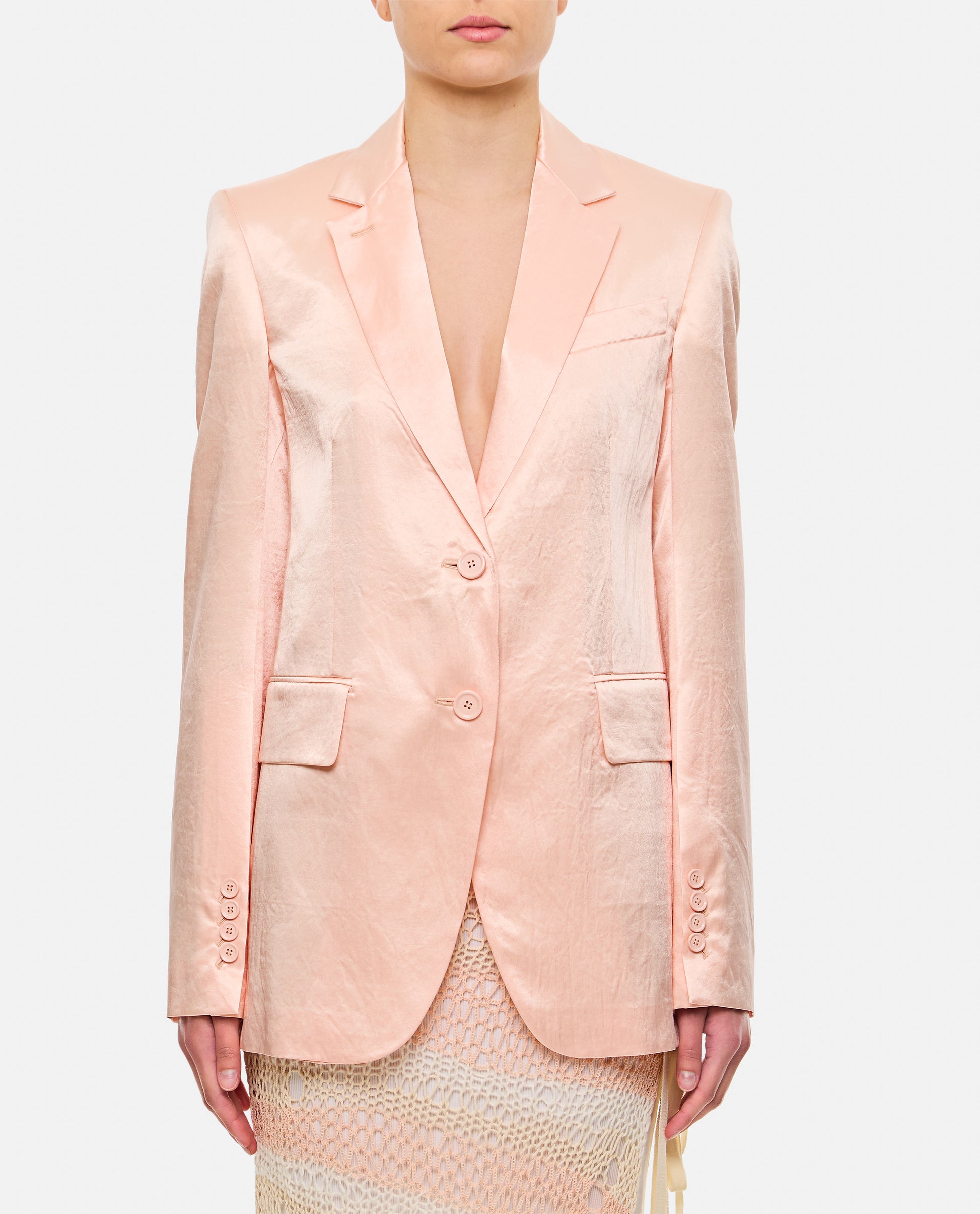 Sportmax Women Volante Single-Breasted Jacket SPORTMAX