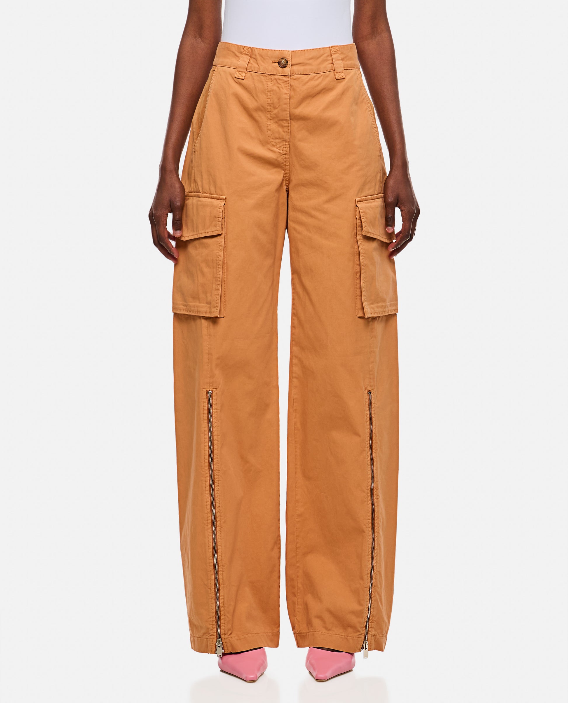 Stella Mccartney Women Front Zip Cargo Pant STELLA MCCARTNEY